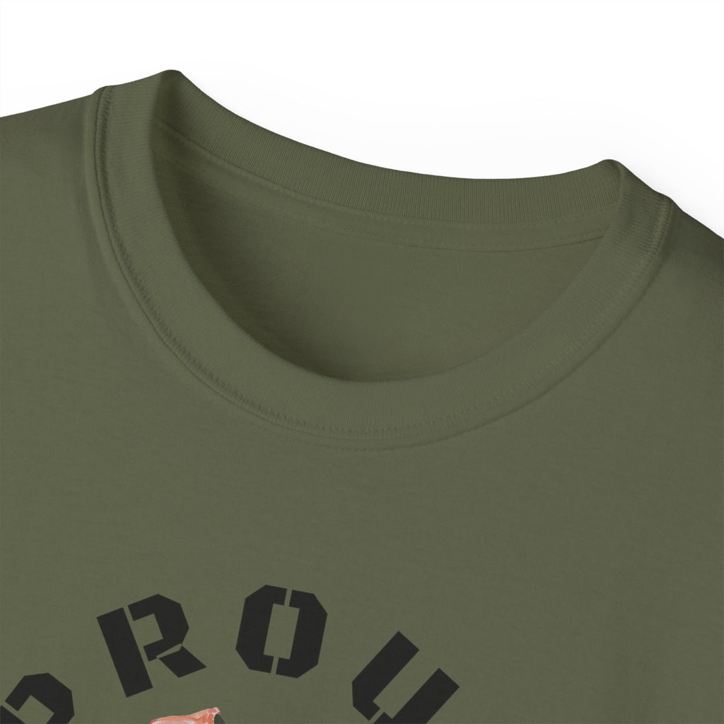 Proud Coast Guard Wife T-Shirt — Life Vest Graphic Tee for Military Spouses