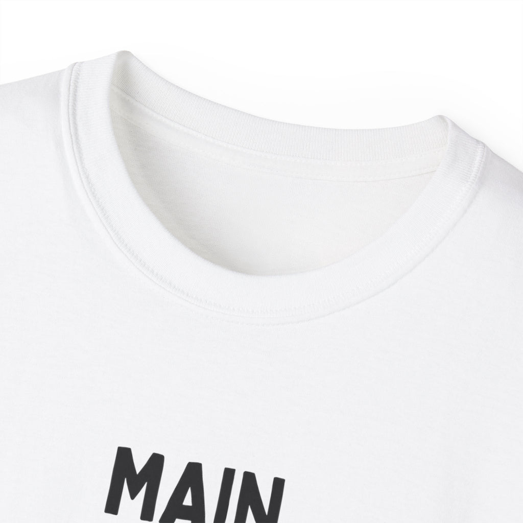Main Character Energy Tee — "Match Me" Graphic Cotton Shirt