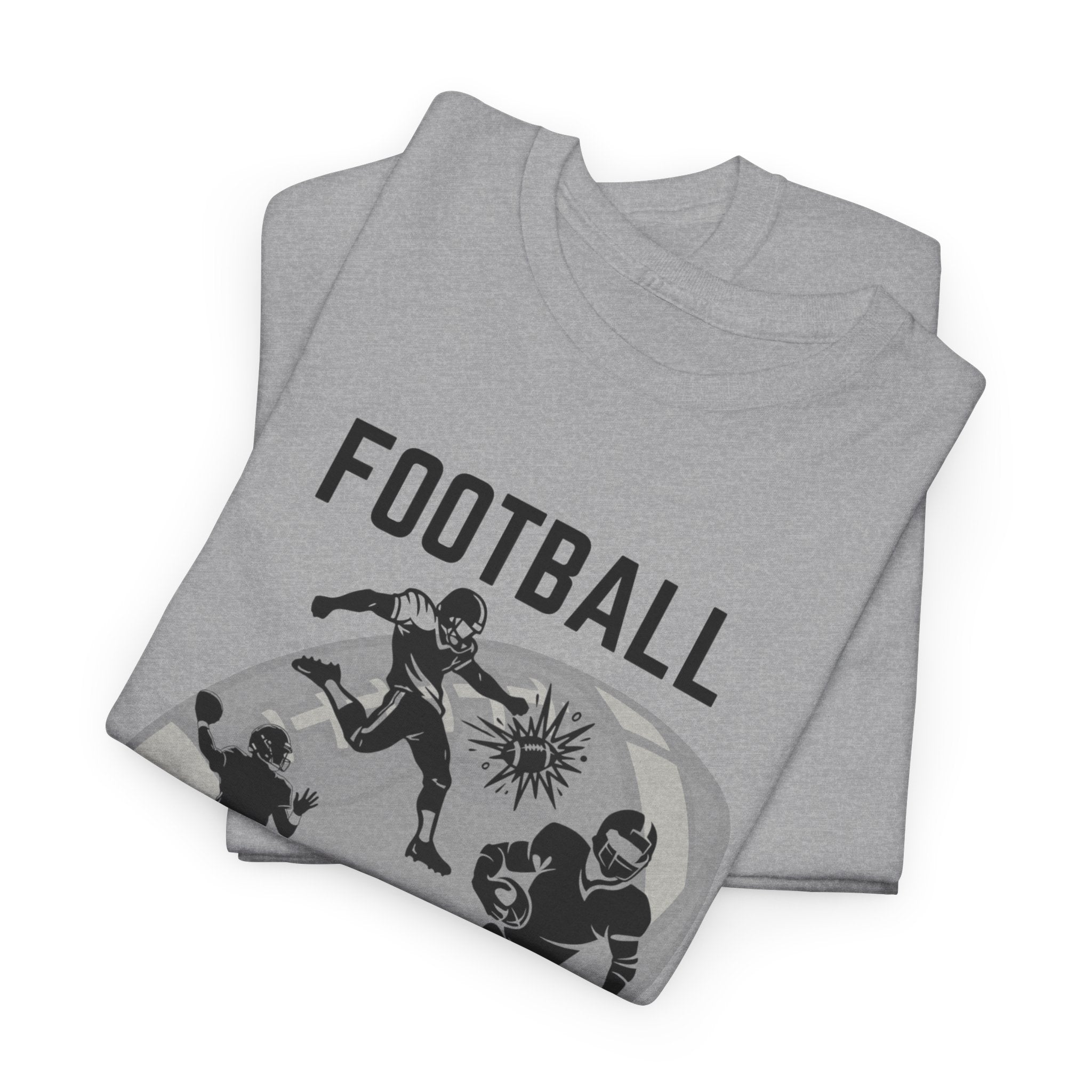 Football Dad T-Shirt – Proud Sideline Tee for Dad