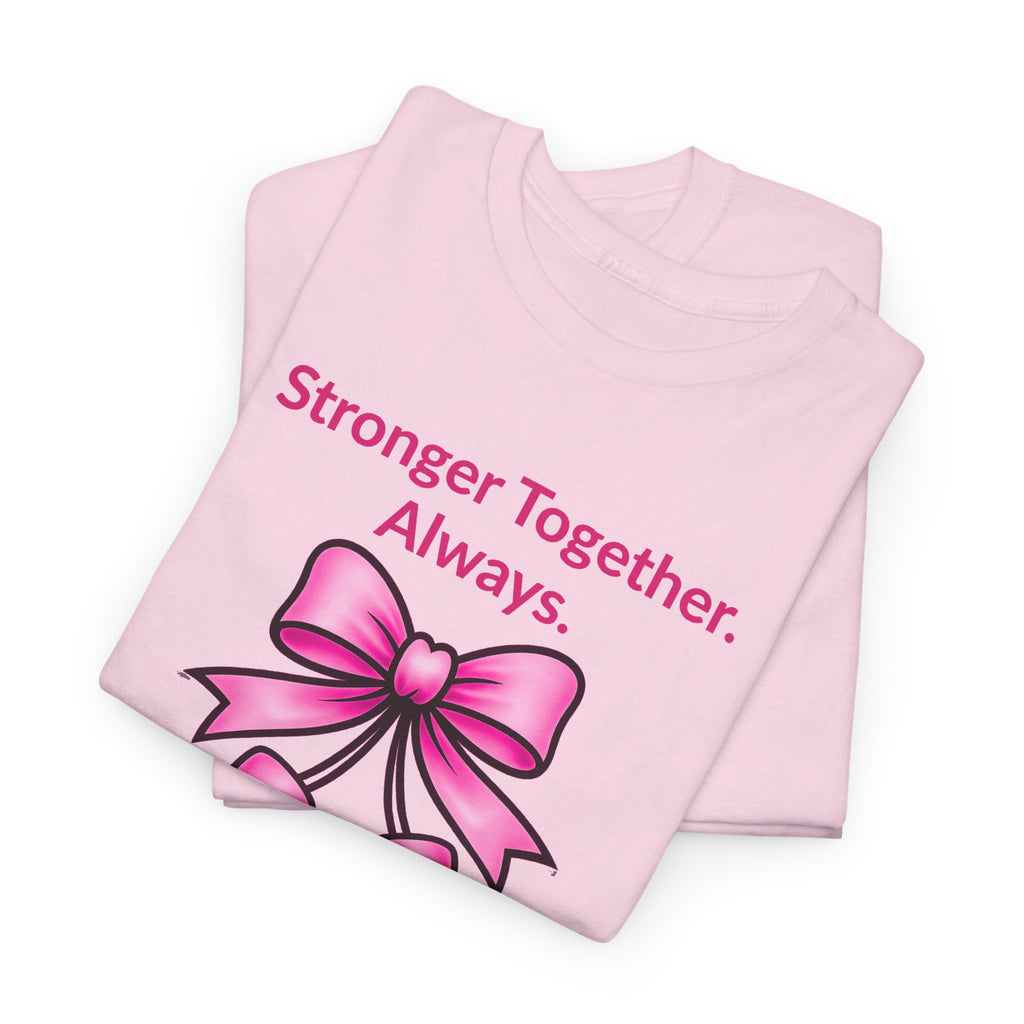 T-Shirt — "Tough Tittie Committee" Breast Cancer Support Tee (Stronger Together)