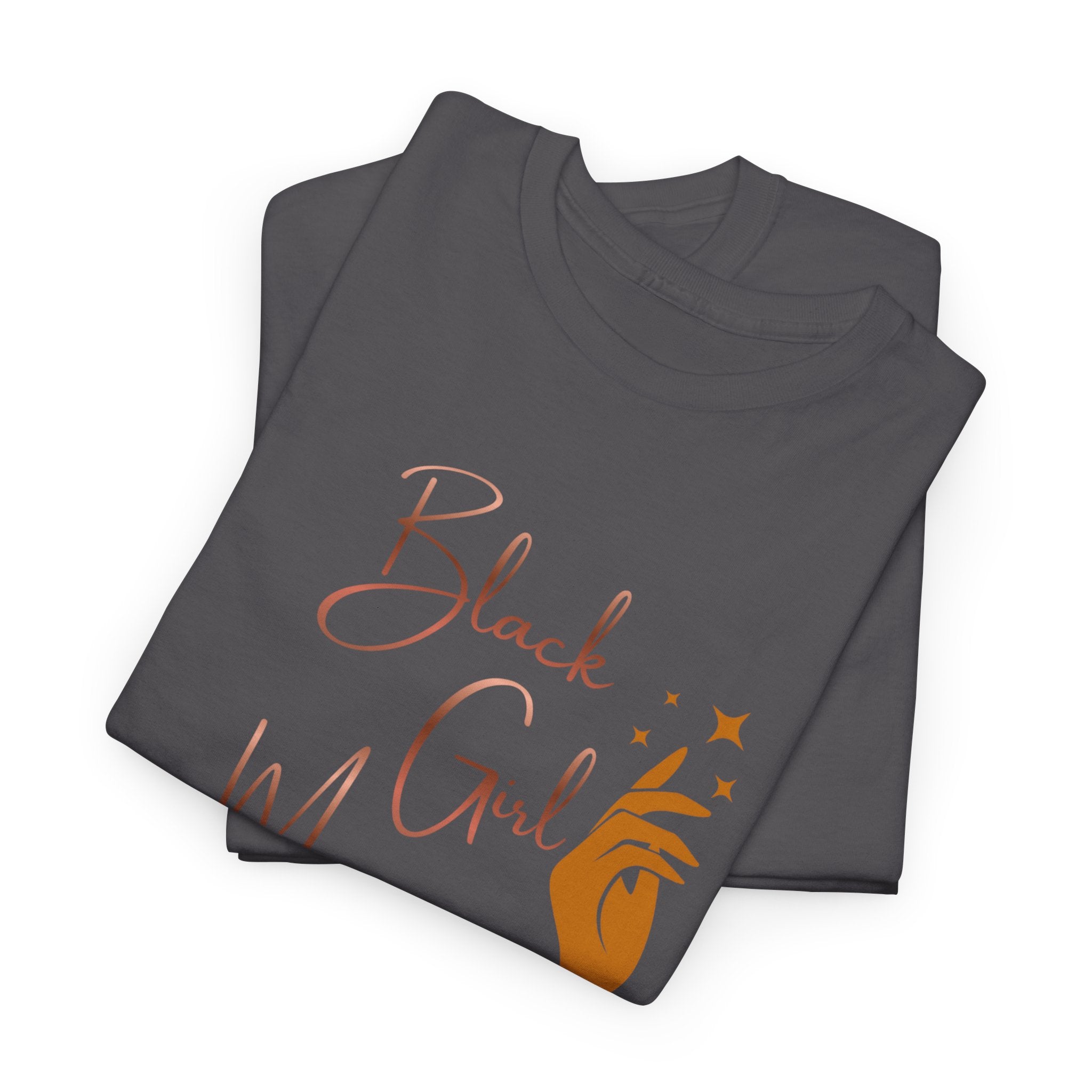 Black Girl Magic T-Shirt — Empowerment Tee with Feminine Illustration