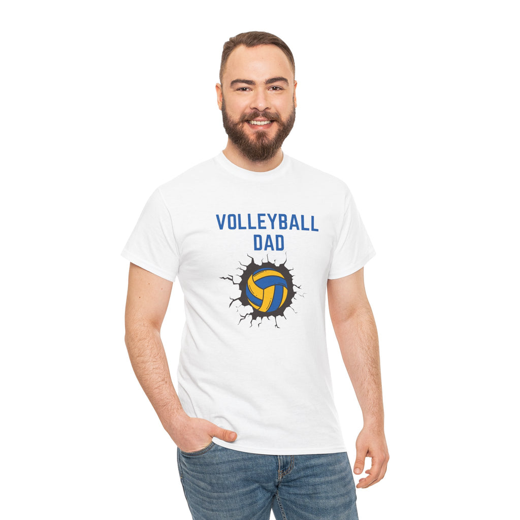 Volleyball Dad T-Shirt — Dad Gift, Volleyball Player Support Tee