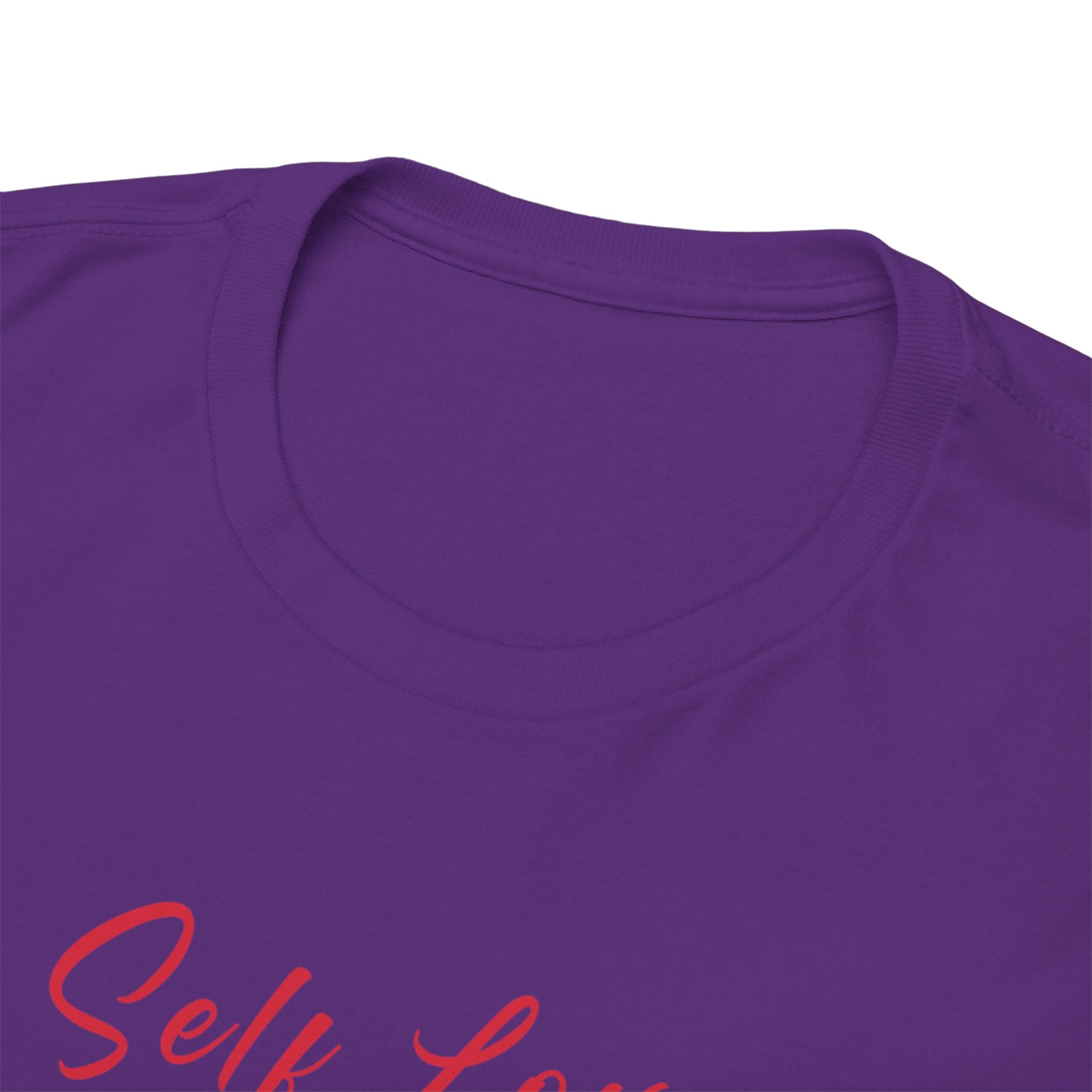 T-Shirt — "Self Love Is The Real Flex" Romantic Couple Graphic Tee