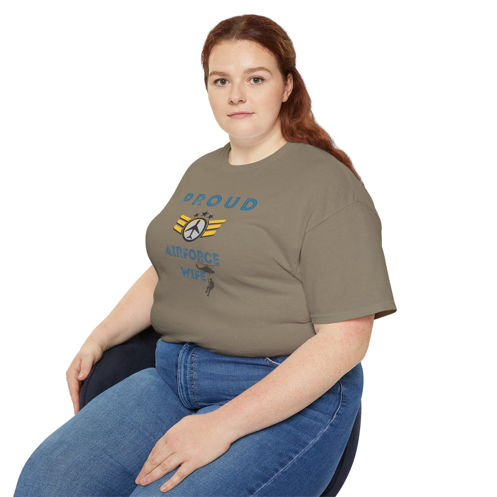 Proud Air Force Wife T-Shirt — Military Spouse Tee