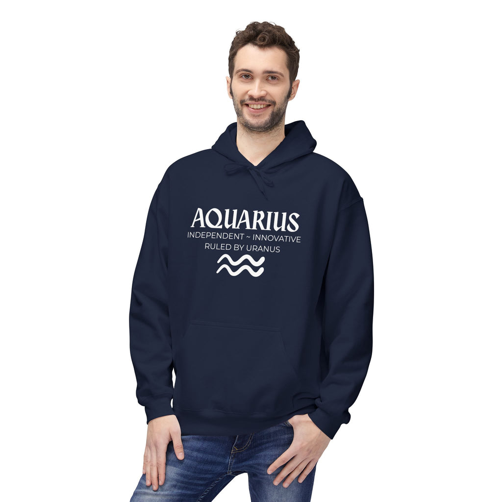 Aquarius Hoodie – Independent • Innovative Zodiac Sweatshirt