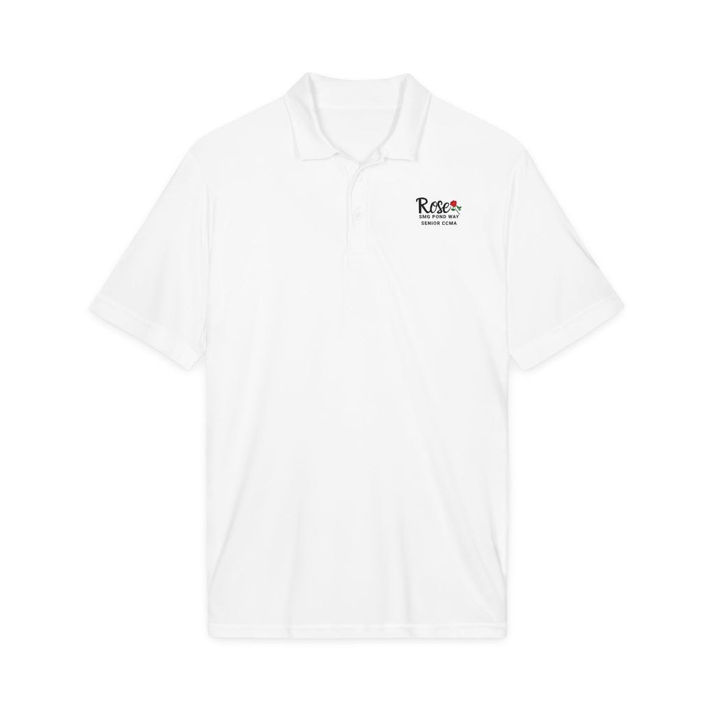 Rose Logo Polo with a Rose
