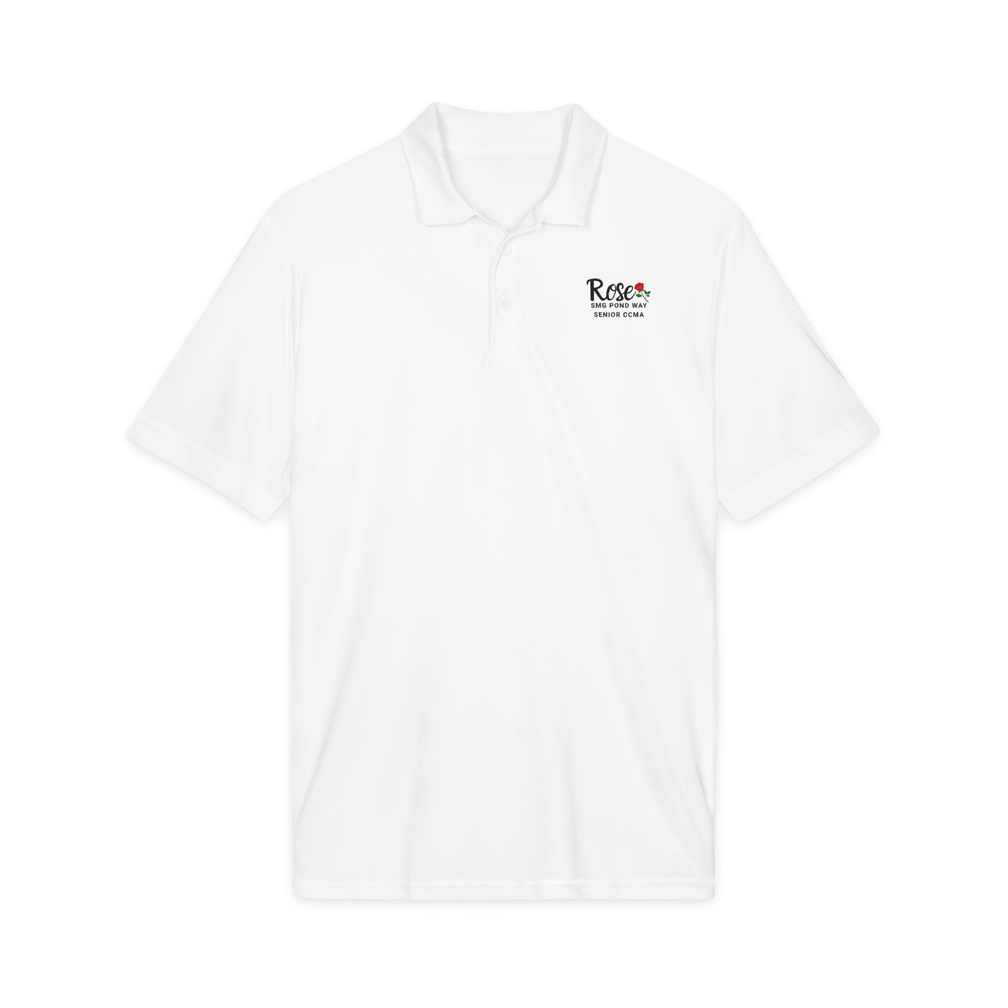 Rose Logo Polo with a Rose