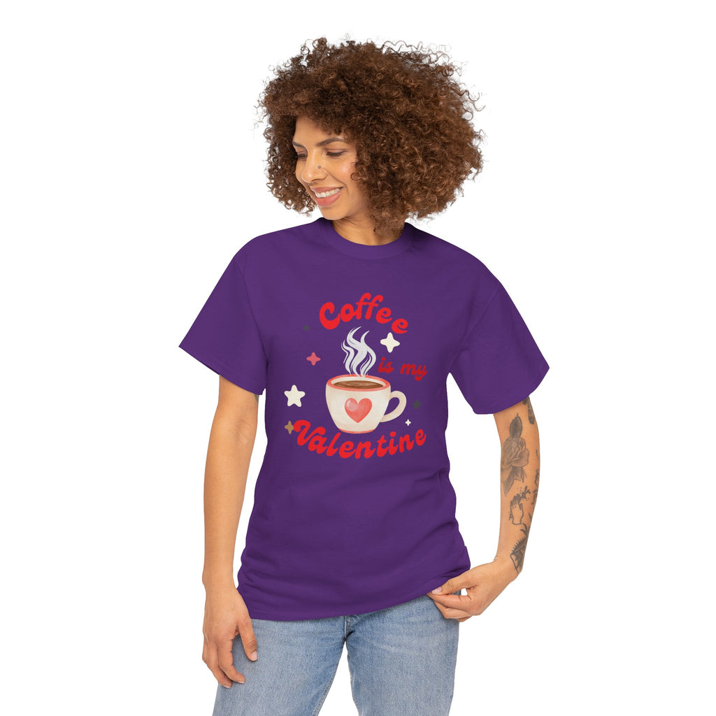 Coffee Is My Valentine Tee — Cute Valentine’s Day Coffee Shirt