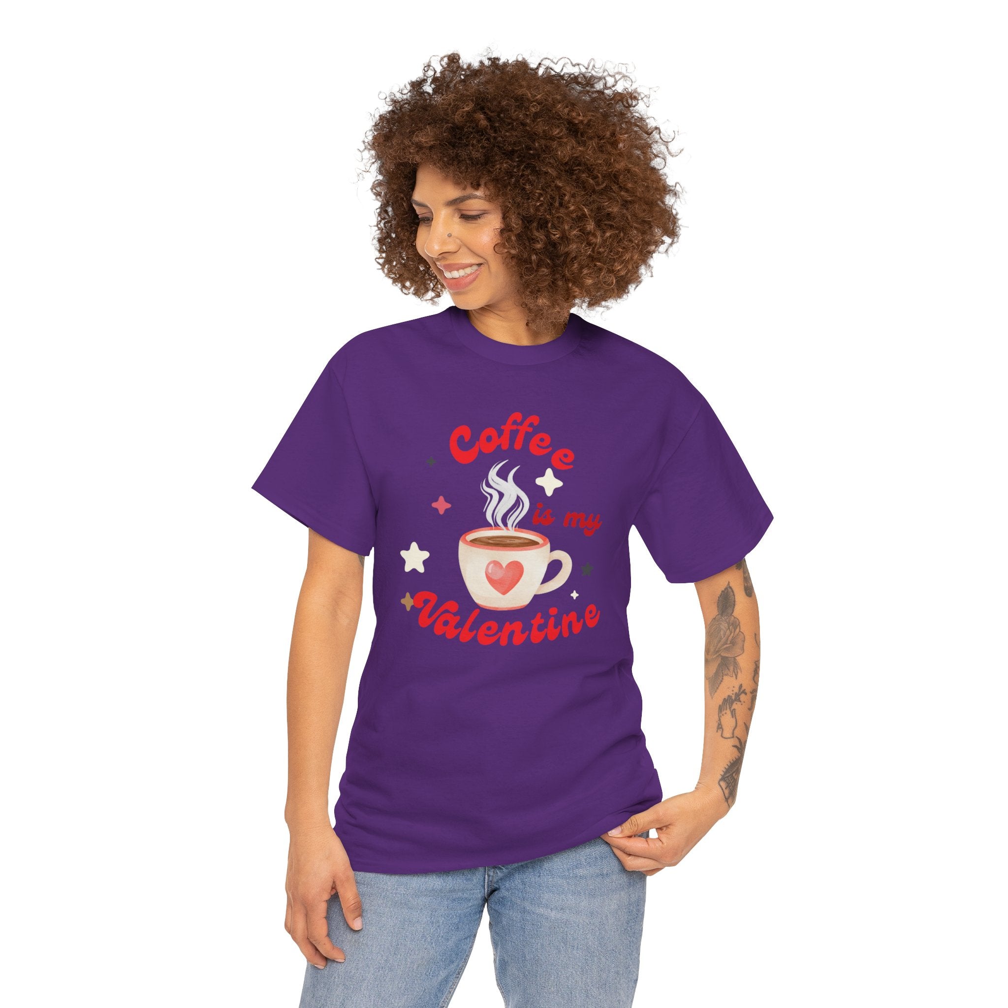Coffee Is My Valentine Tee — Cute Valentine’s Day Coffee Shirt