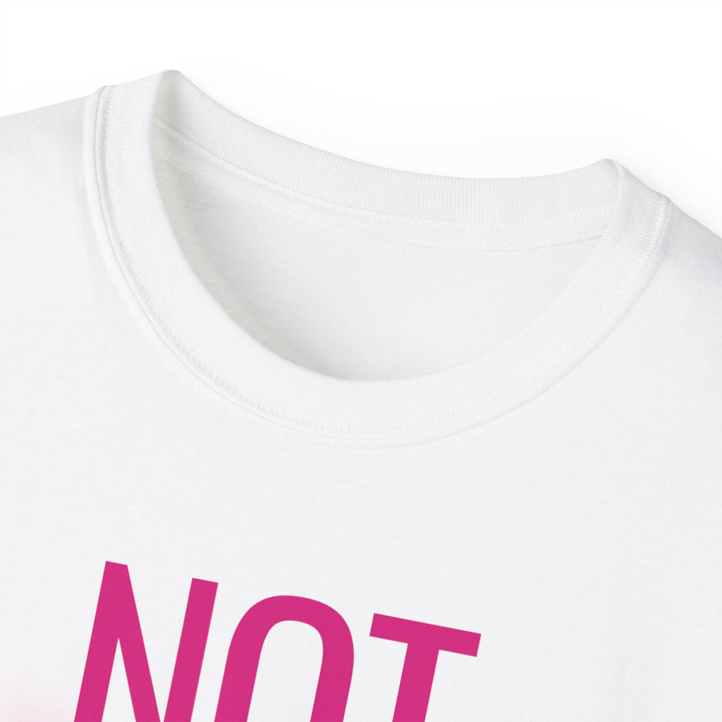 Not Today Cancer T-Shirt — Inspirational Cancer Awareness Tee with Pink Ribbon