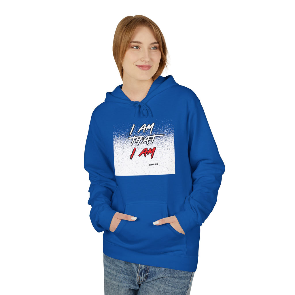 Hoodie — 'Lazy Today, Lady Tomorrow' Minimal Script Hoodie (White)