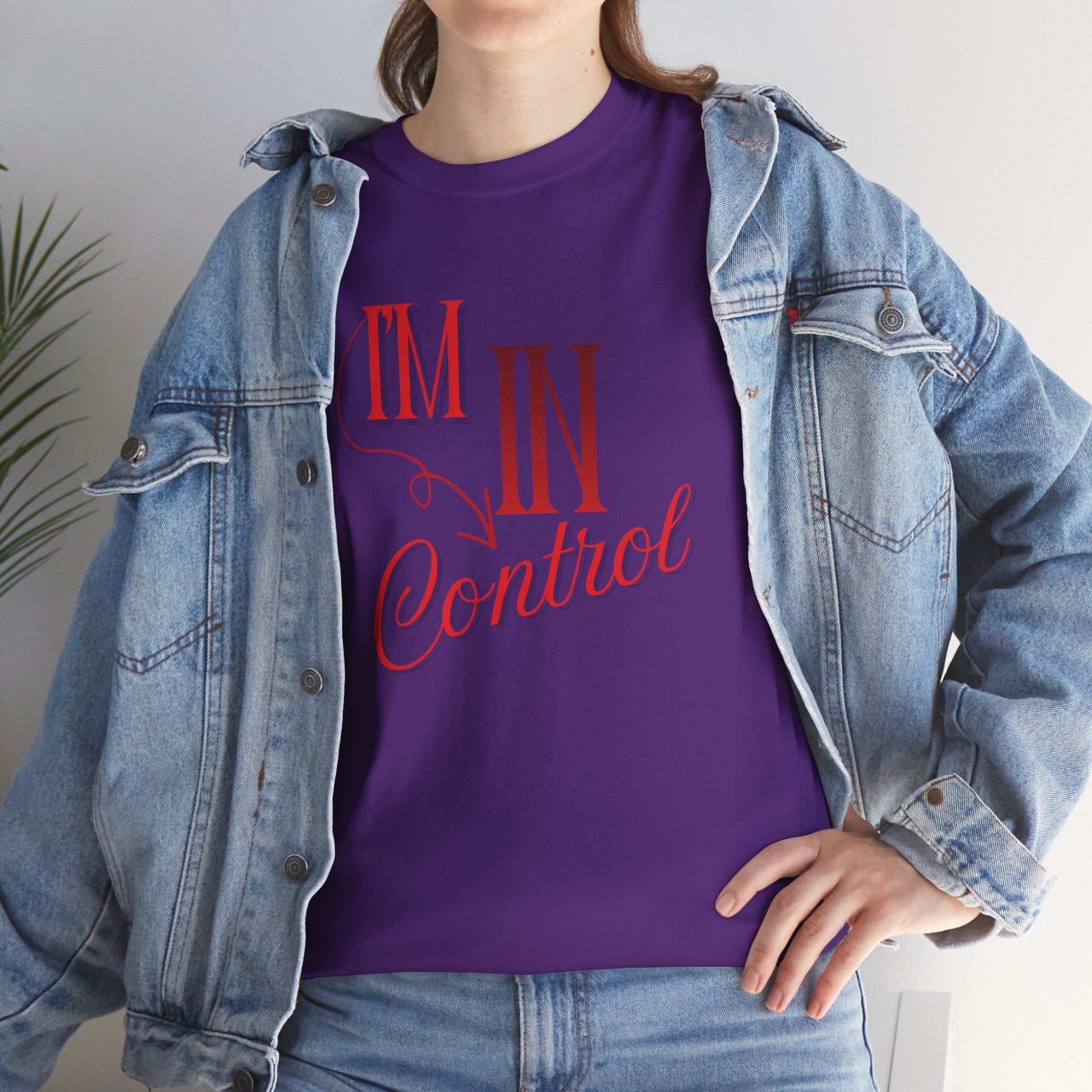 I'm in control Unisex Heavy Cotton Tee