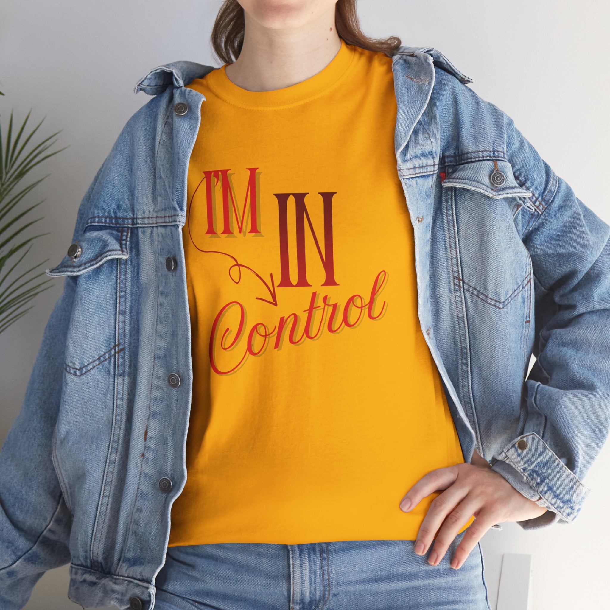 I'm in control Unisex Heavy Cotton Tee