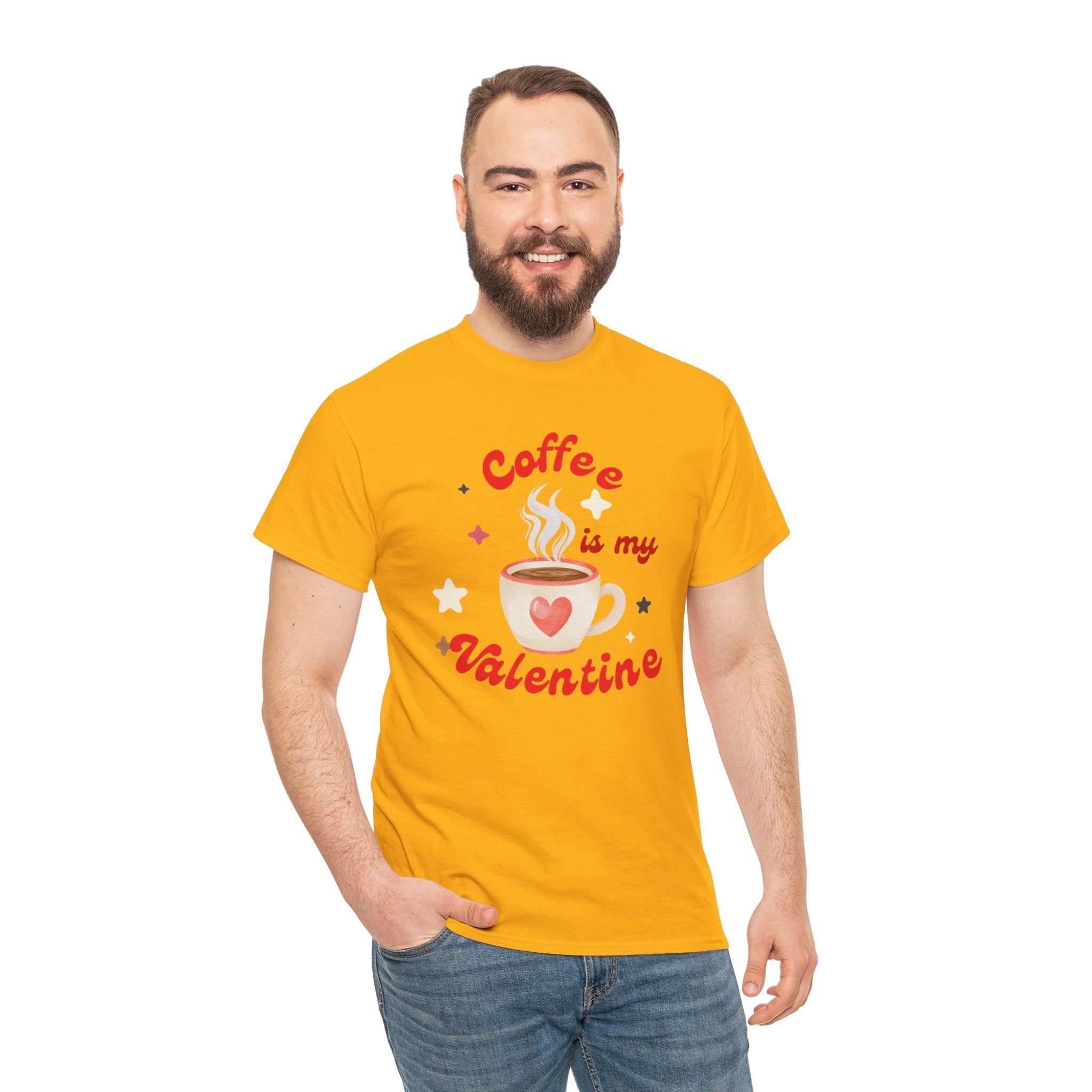 Coffee Is My Valentine Tee — Cute Valentine’s Day Coffee Shirt