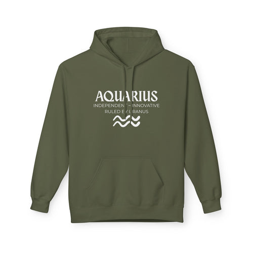 Aquarius Hoodie – Independent • Innovative Zodiac Sweatshirt