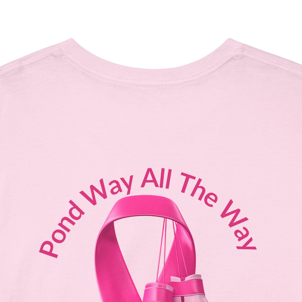 Breast Cancer Awareness Tee — “Our Fight Is Her Fight” Pink Ribbon Support Shirt