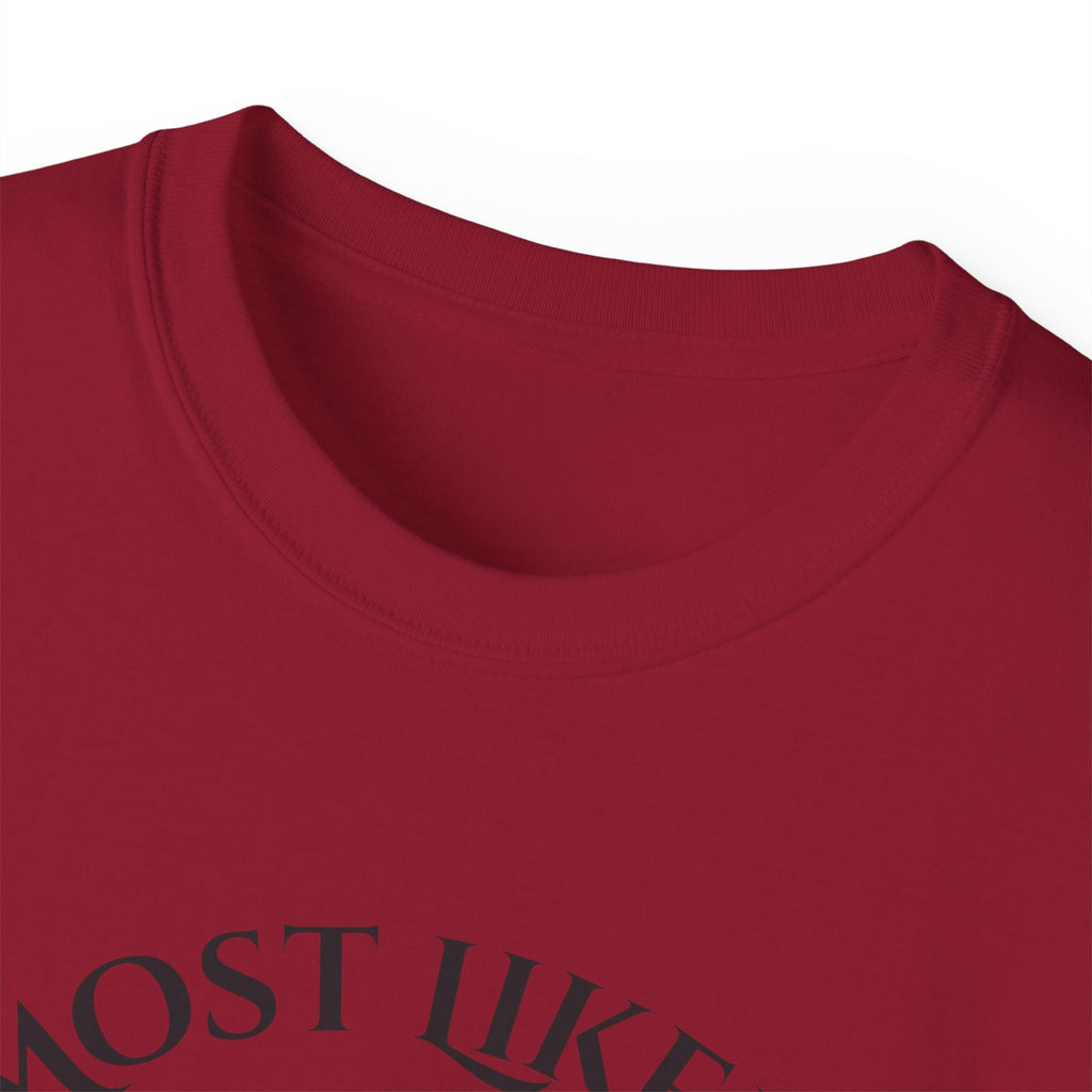 Most Likely to Disappear when...Humorous Holiday Tee, Funny Christmas Shirt, Unisex Cotton T-shirt, Gift for Friends, Holiday Apparel, Casual Wear