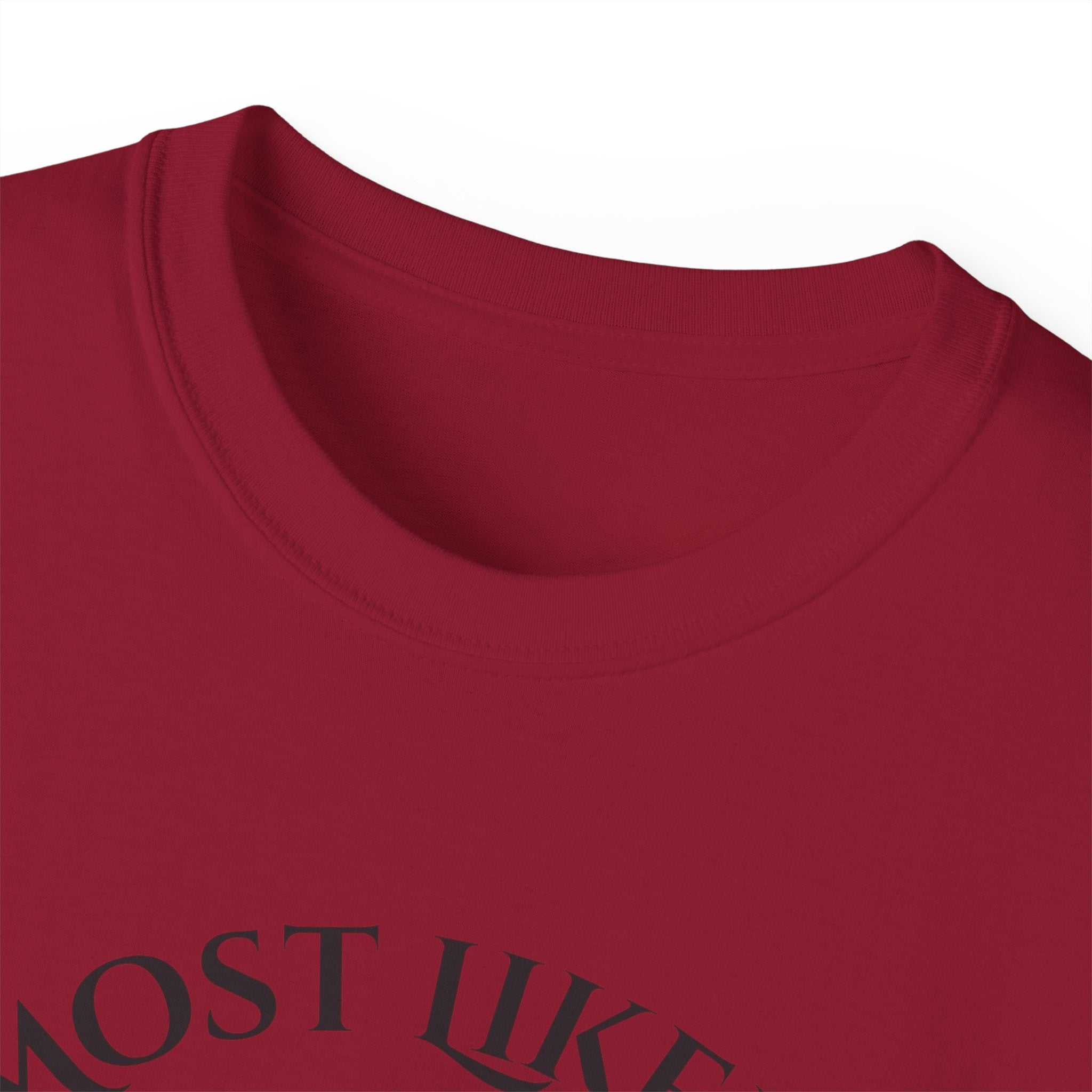 Most Likely to Disappear when...Humorous Holiday Tee, Funny Christmas Shirt, Unisex Cotton T-shirt, Gift for Friends, Holiday Apparel, Casual Wear