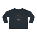 My smile keeps me out of trouble Toddler Long Sleeve Tee