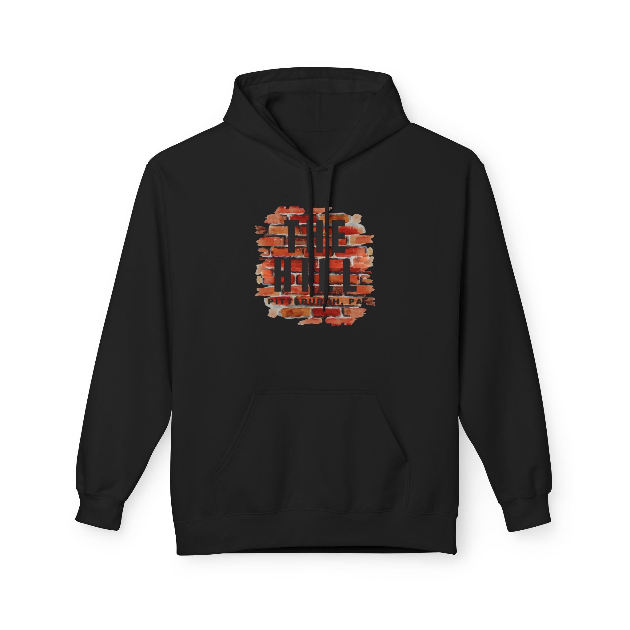 The Hill Brick Wall Hoodie – Retro 'Da Hill' Graphic Pullover