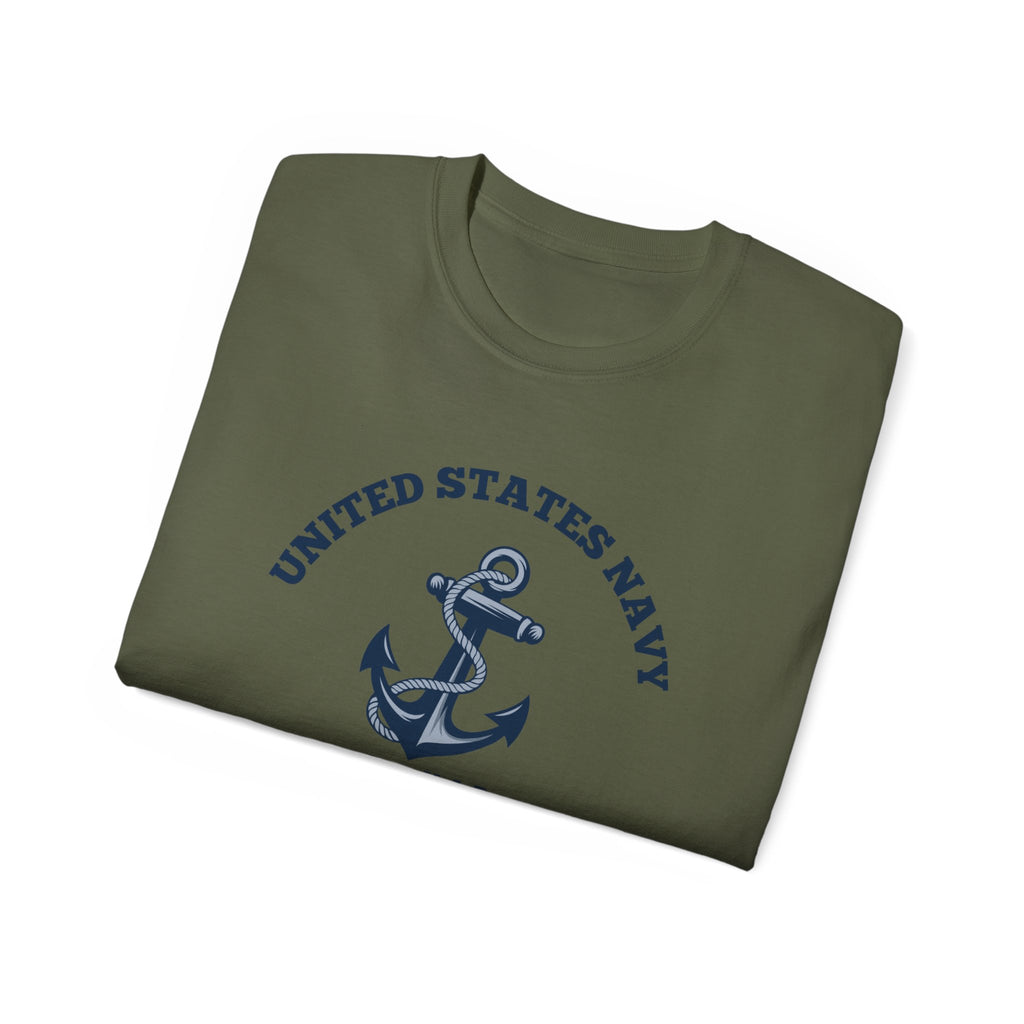 United States Navy Anchor Tee — "Squid" Graphic Cotton T-Shirt