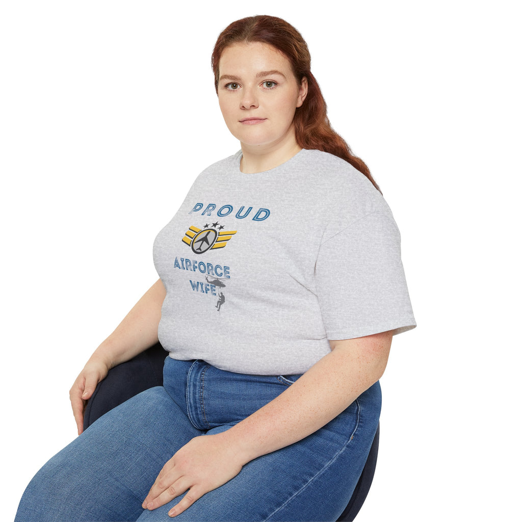 Proud Air Force Wife T-Shirt — Military Spouse Tee