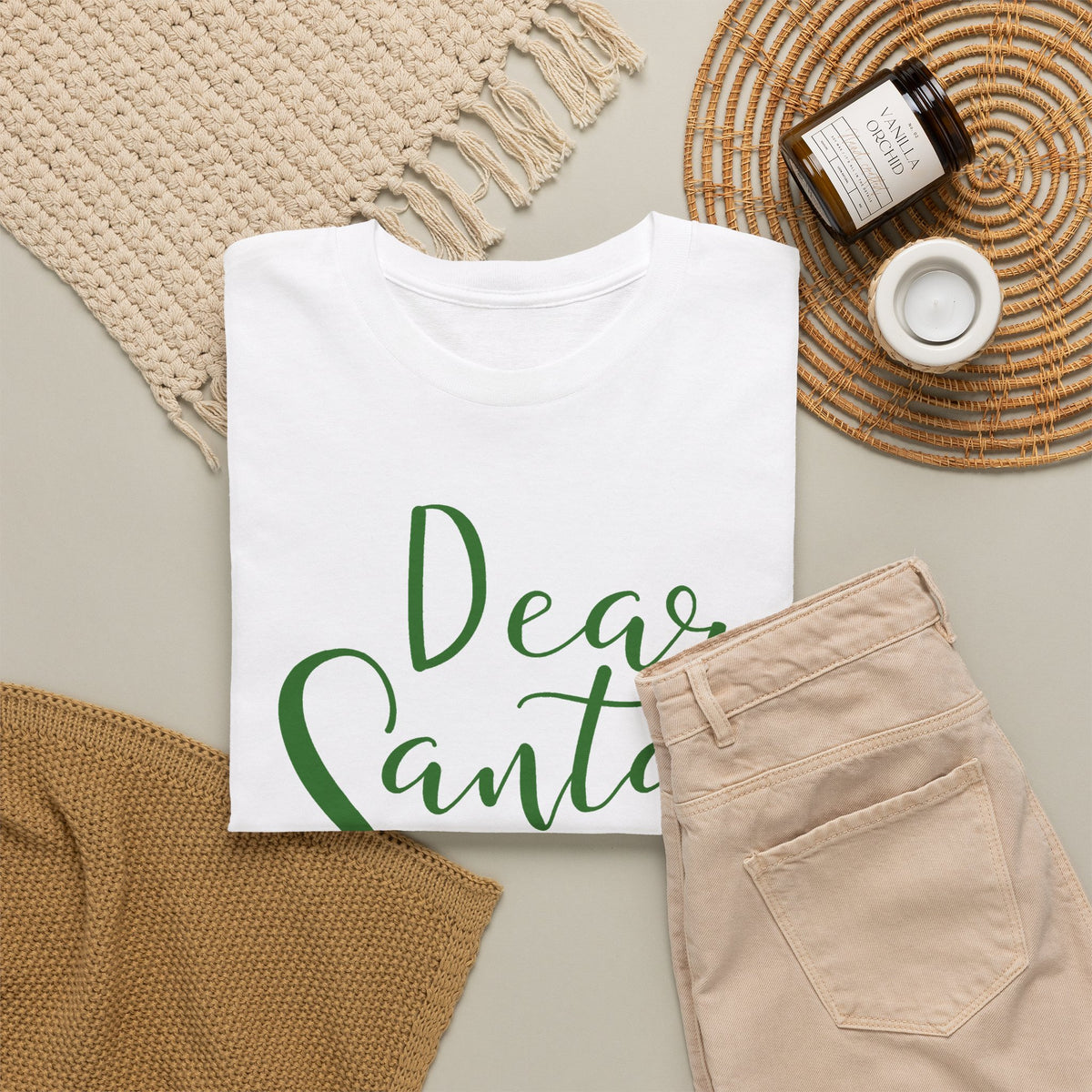 Dear Santa The Family Group Chat Lied Christmas Tee