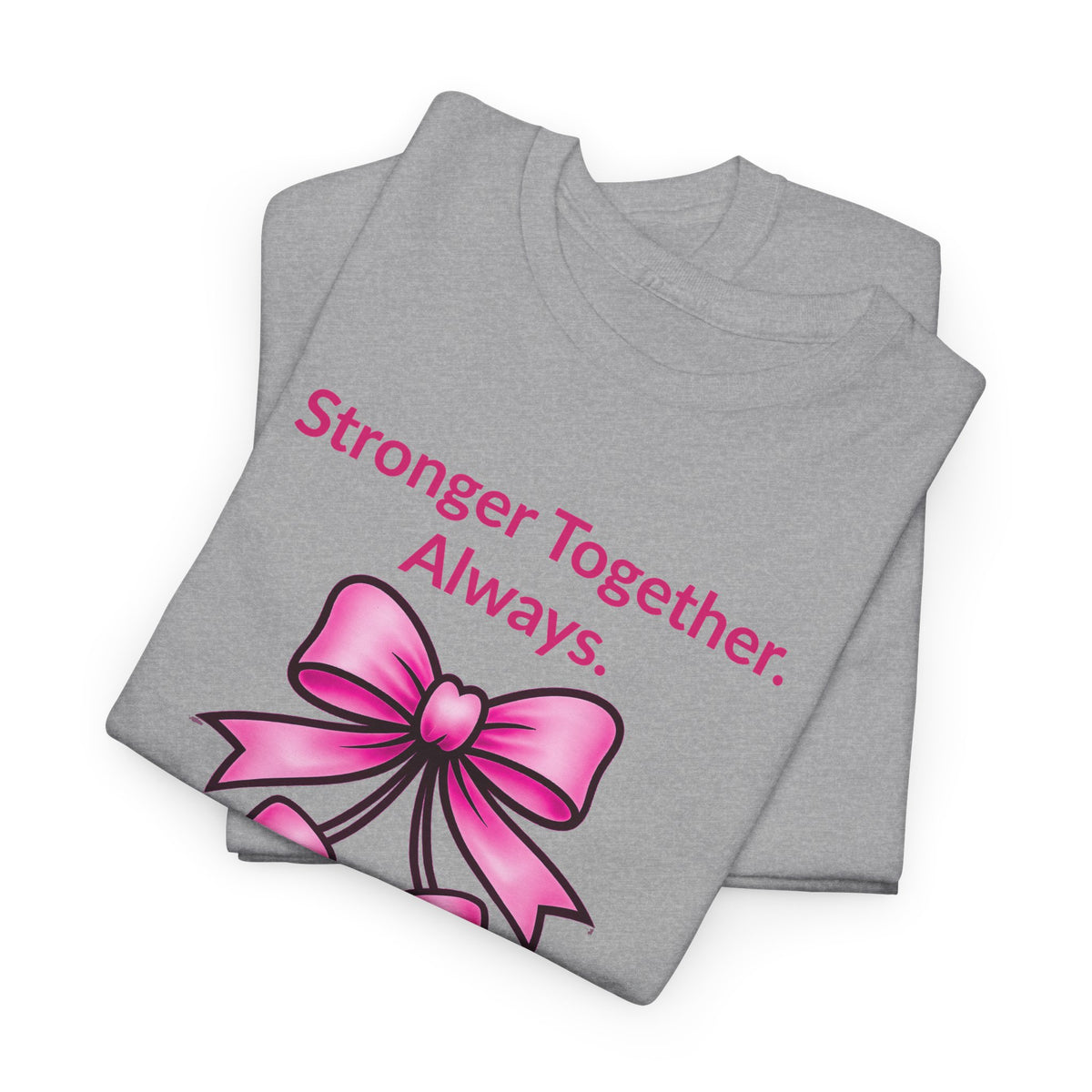 T-Shirt — "Tough Tittie Committee" Breast Cancer Support Tee (Stronger Together)
