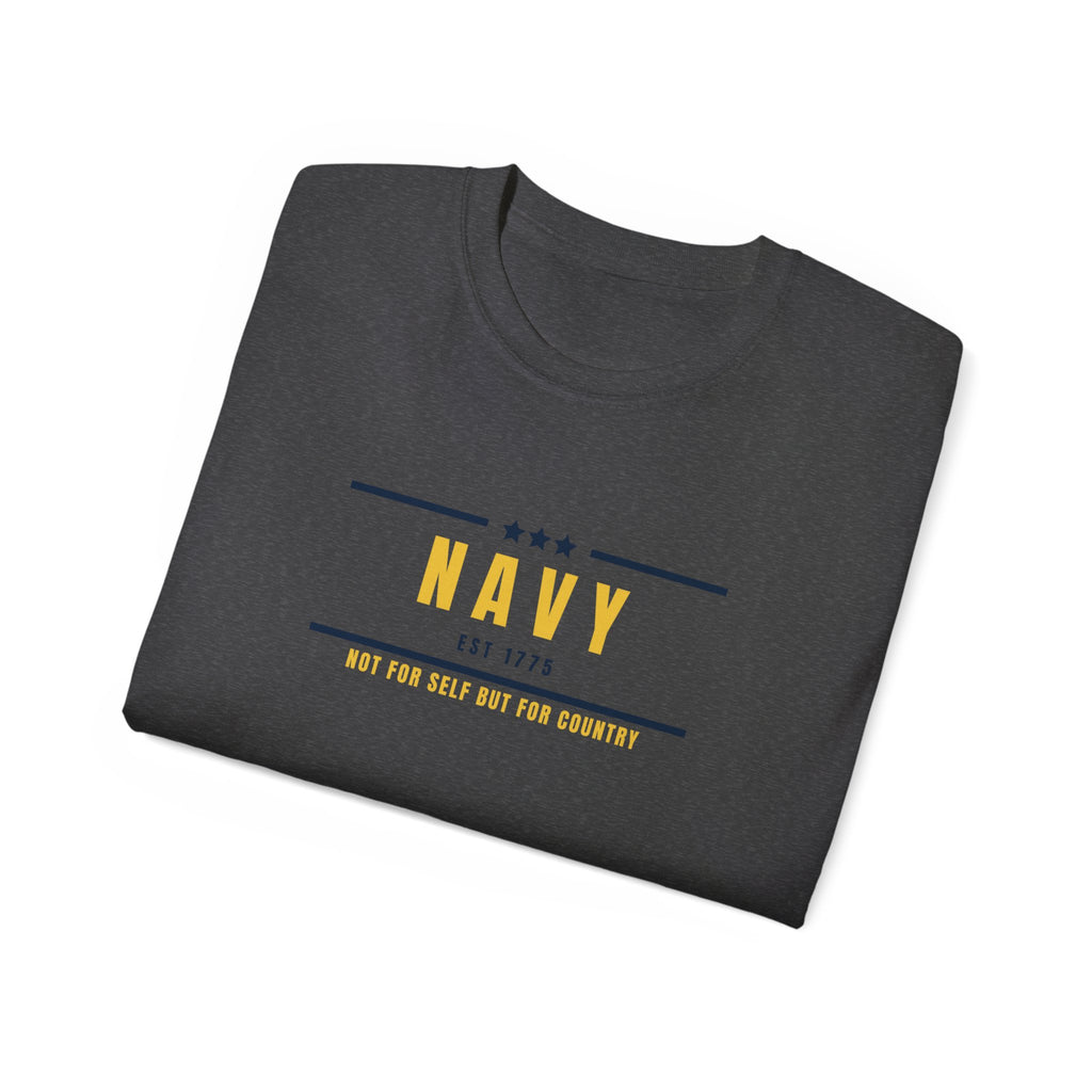 Navy Est. 1775 Military Graphic Tee — Veteran & Navy Support Shirt