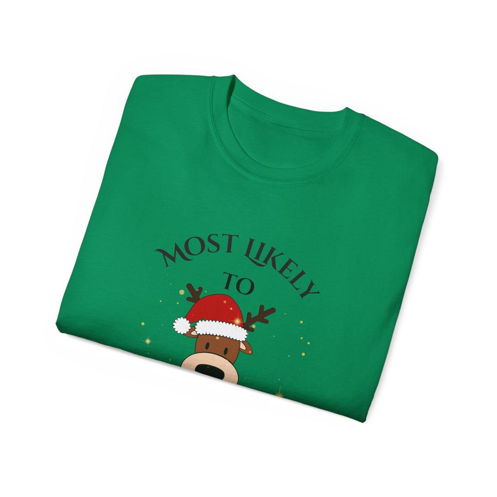 Christmas Family Drama Tee, Funny Holiday Gift, Unisex Cotton Shirt, Christmas Humor Tee, Family Gathering Apparel