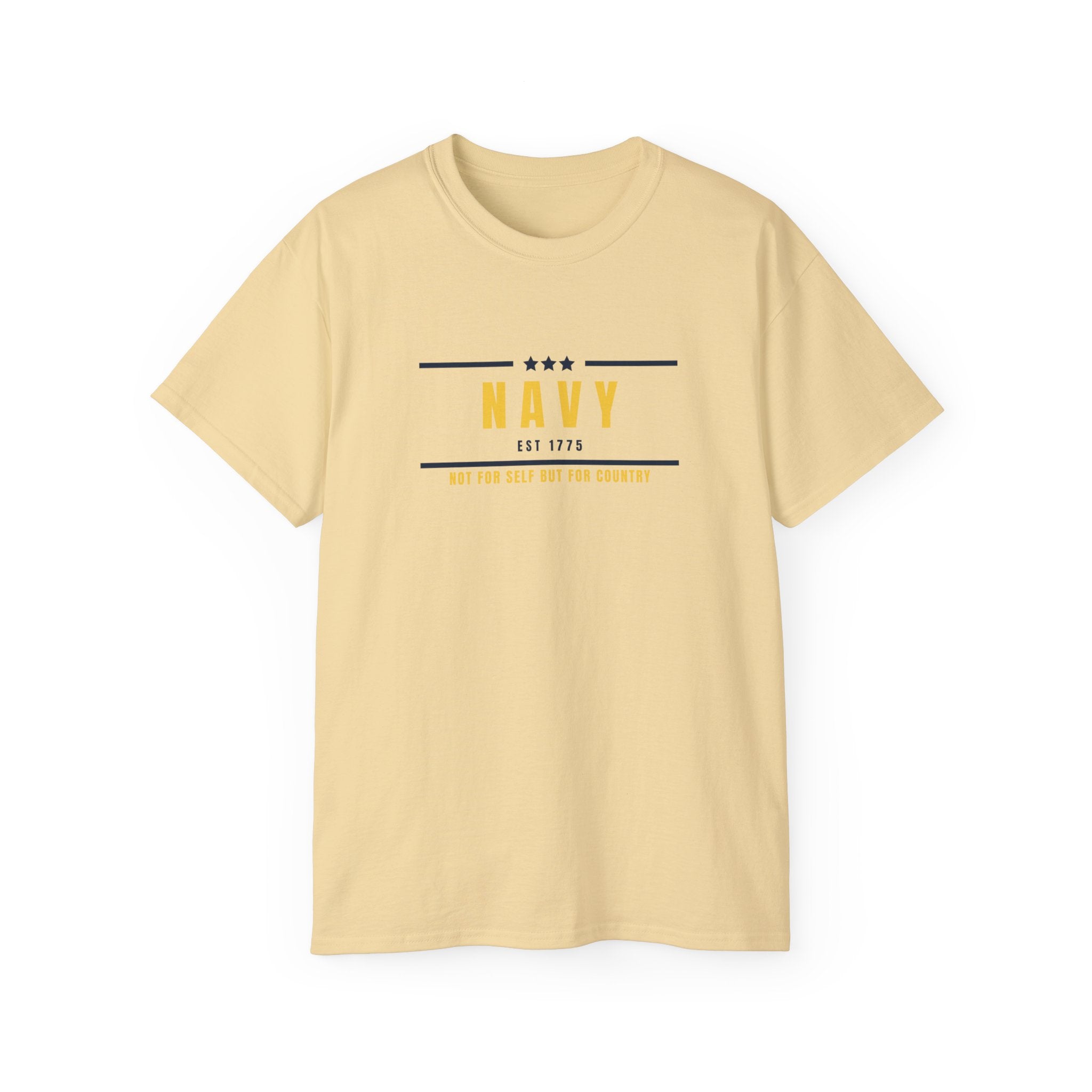Navy Est. 1775 Military Graphic Tee — Veteran & Navy Support Shirt