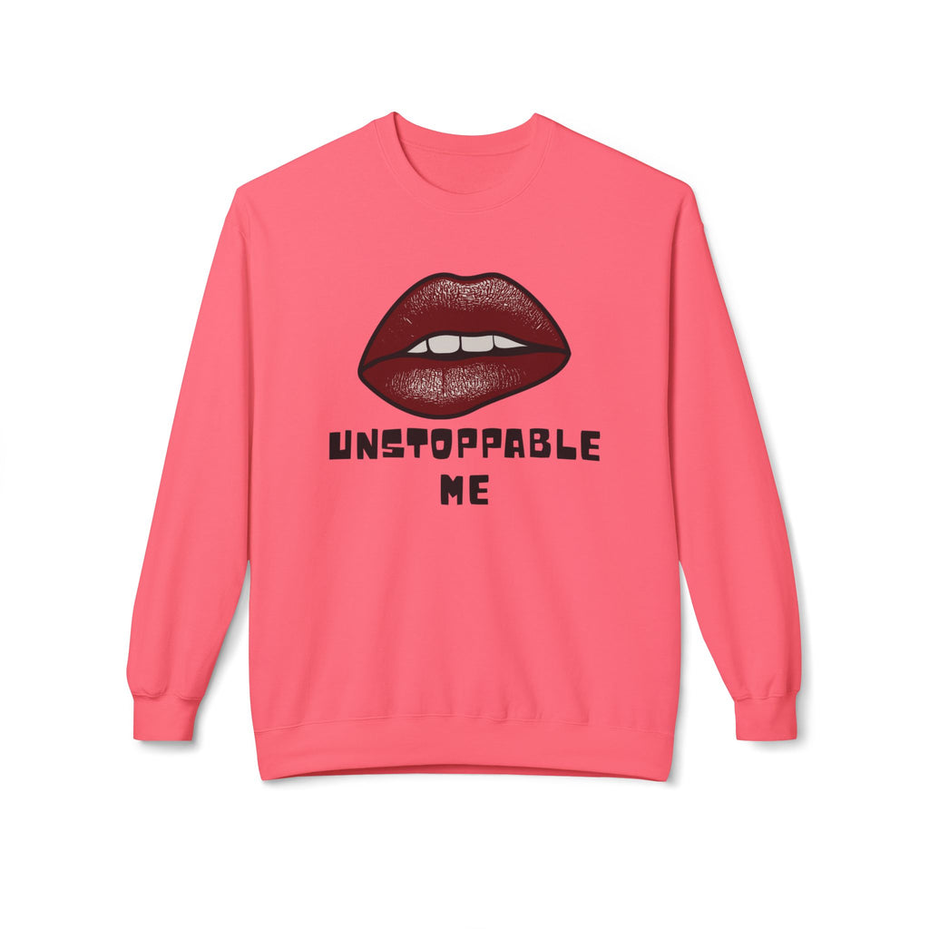 Unstoppable Me Sweatshirt — Bold Lip Graphic Crewneck
