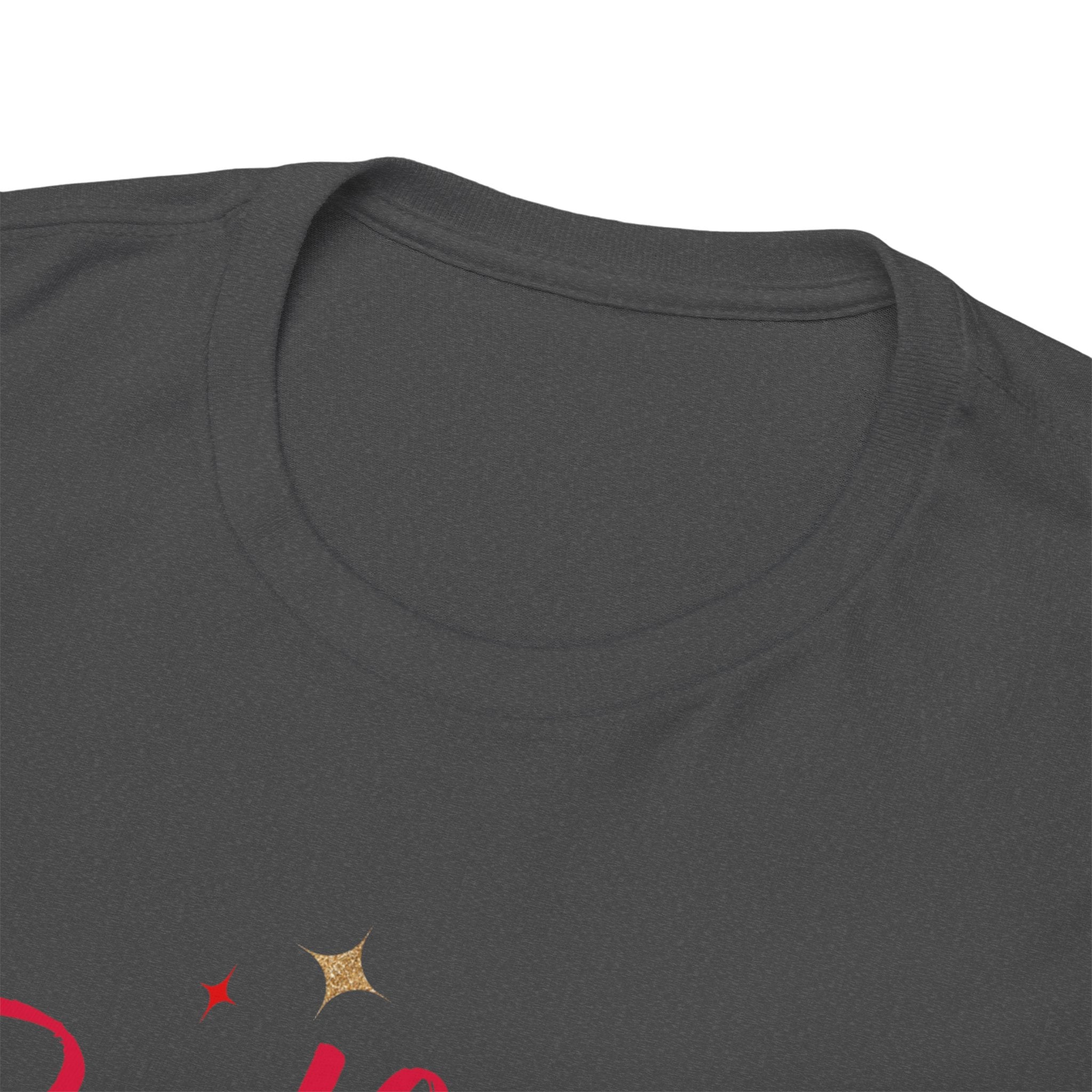 Birthday Squad T-Shirt — Women's Party Tee with Pink Script & Gold Stars