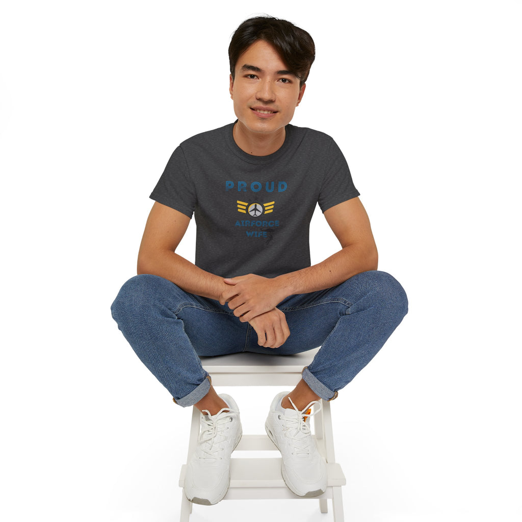 Proud Air Force Wife T-Shirt — Military Spouse Tee