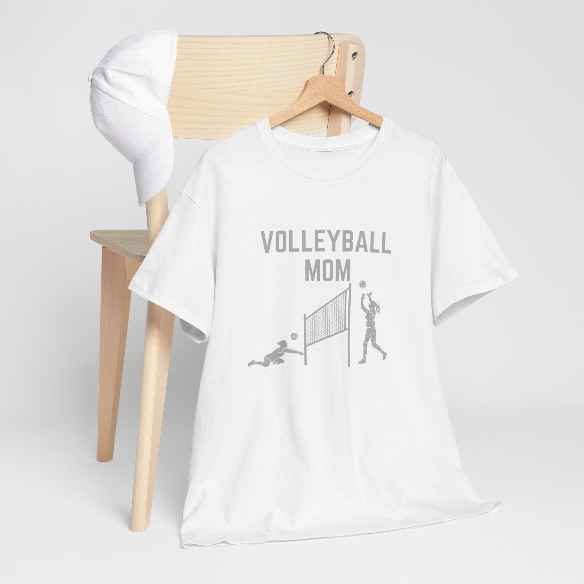 Volleyball Mom T-Shirt — Graphic Volleyball Mom Tee for Game Day