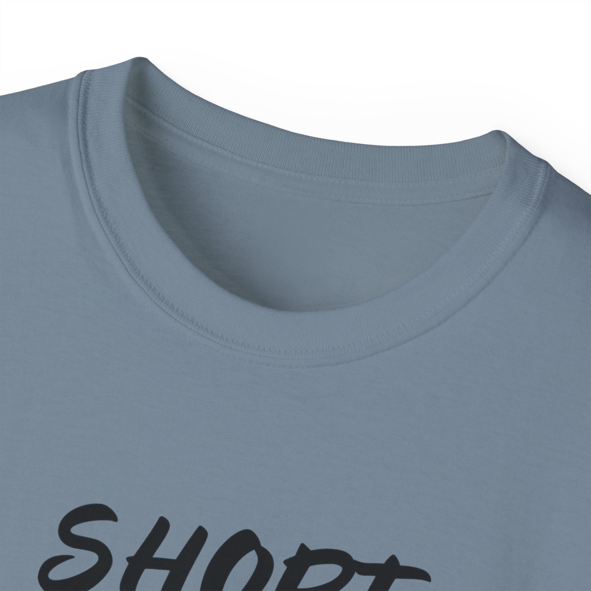 "Short Answer IDGAF" Cotton Tee — Funny Graphic Statement T-Shirt