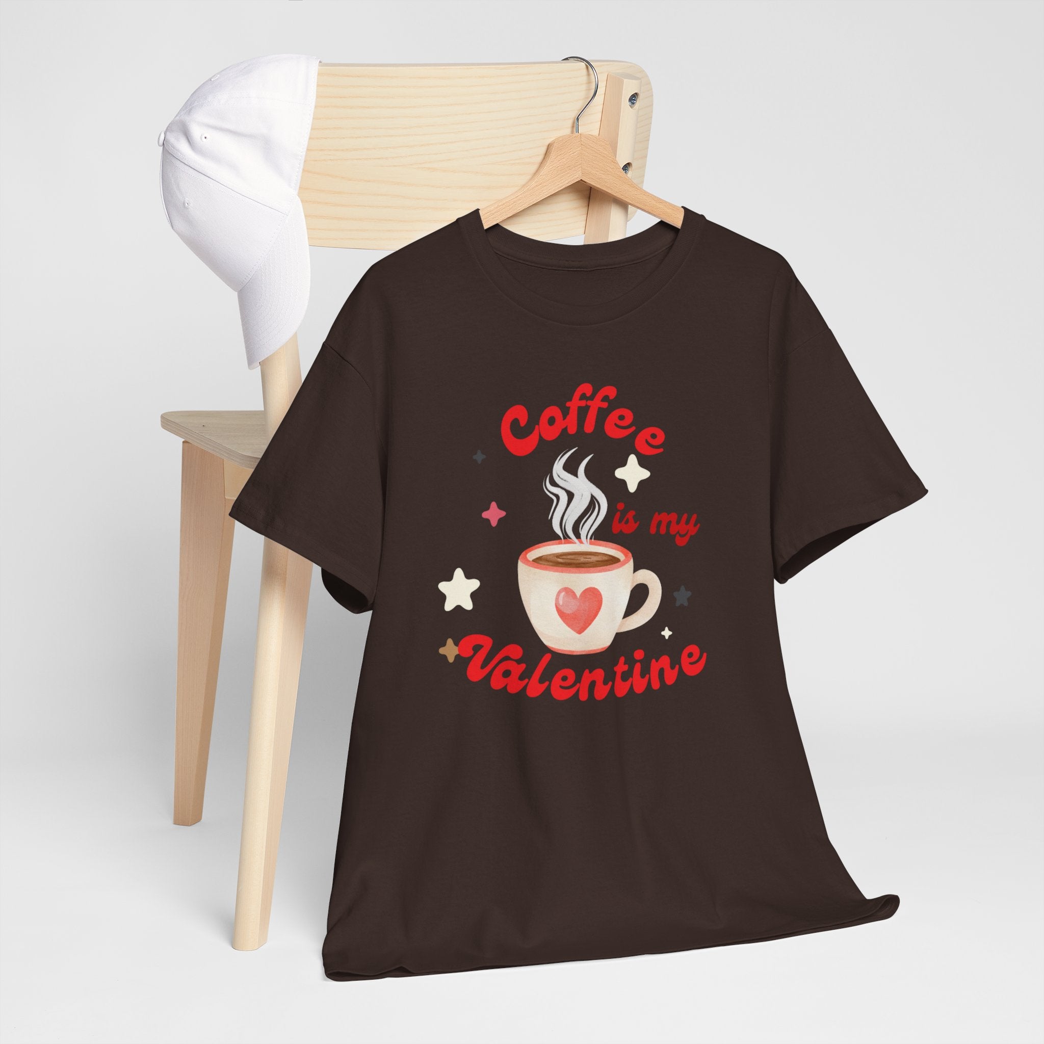 Coffee Is My Valentine Tee — Cute Valentine’s Day Coffee Shirt