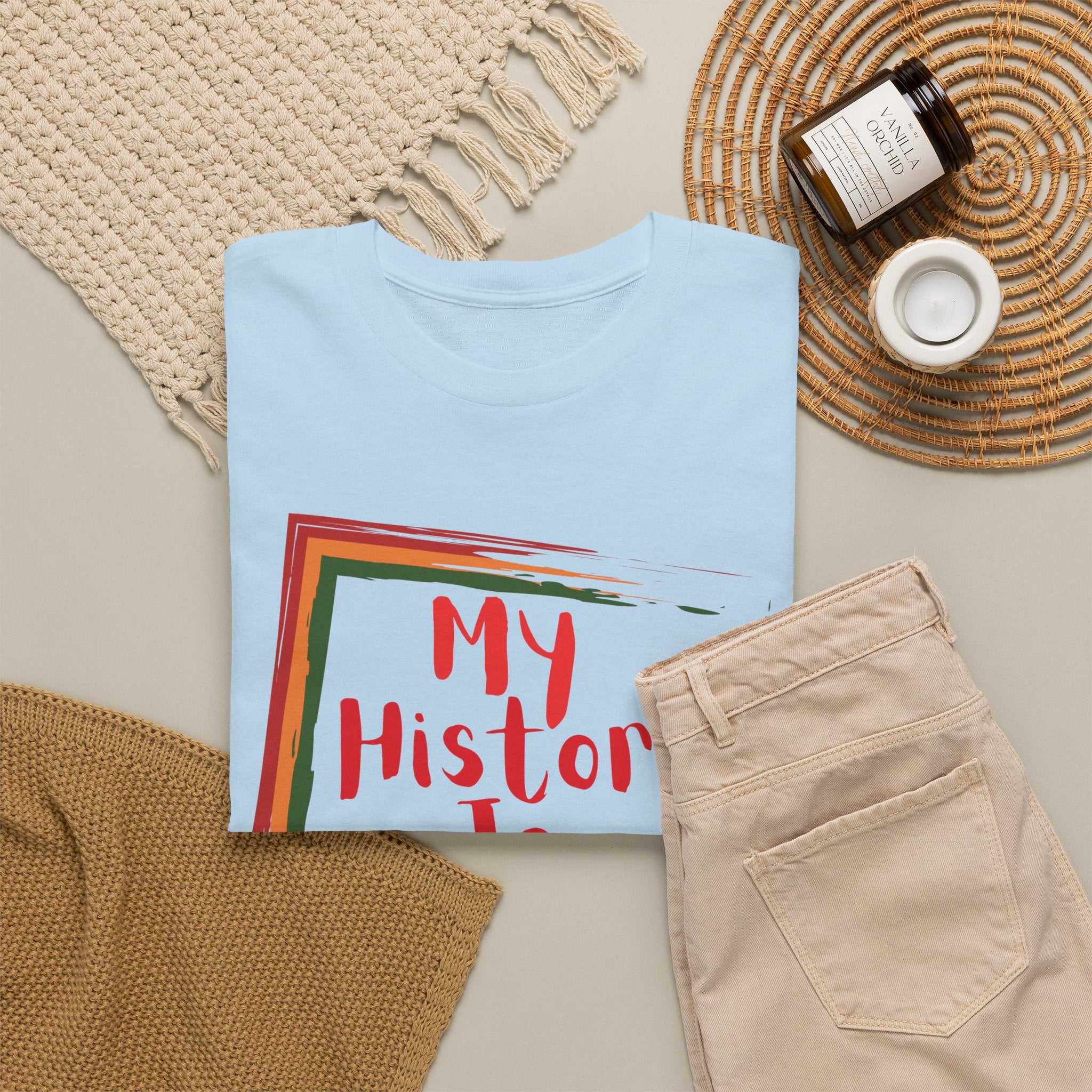 My History Is Strong T-Shirt — Empowerment Statement Tee