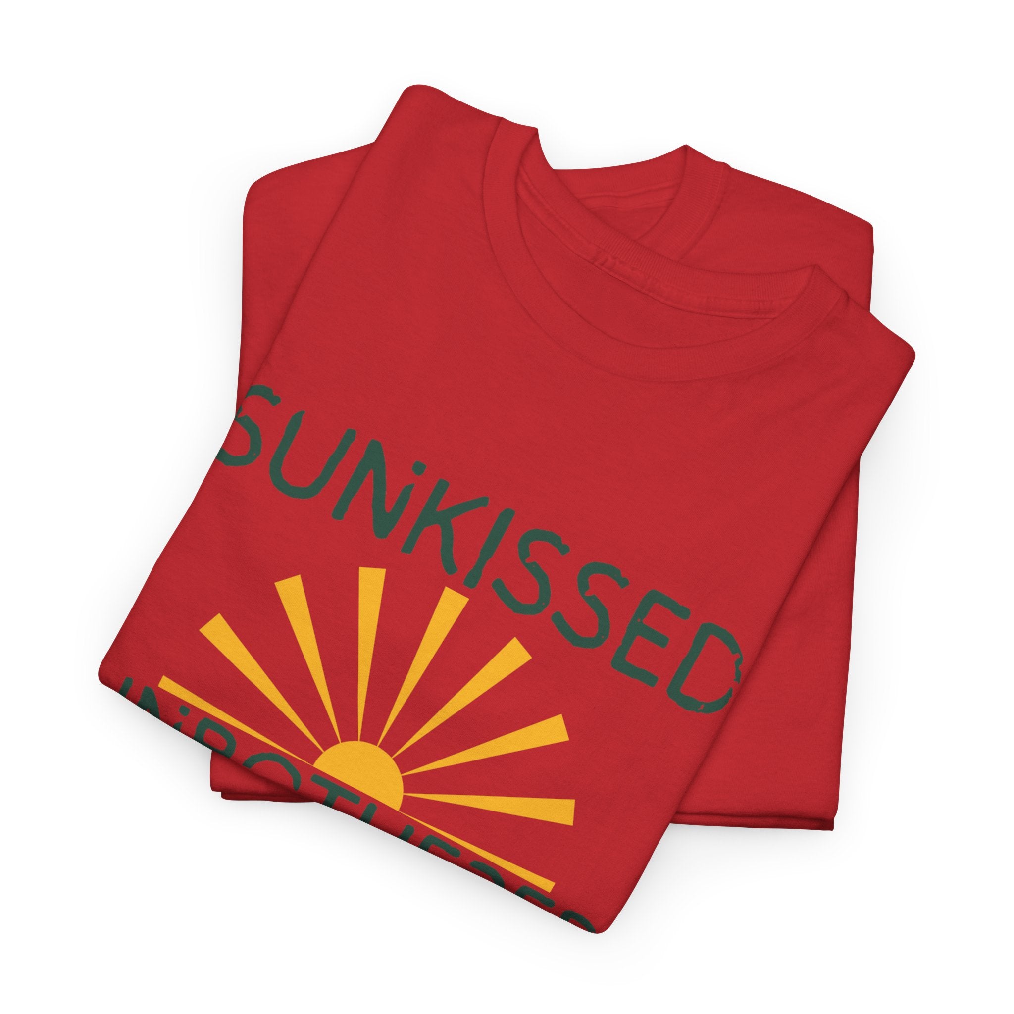 Sunkissed & Unbothered Tee — Summer Sunset Graphic T-Shirt
