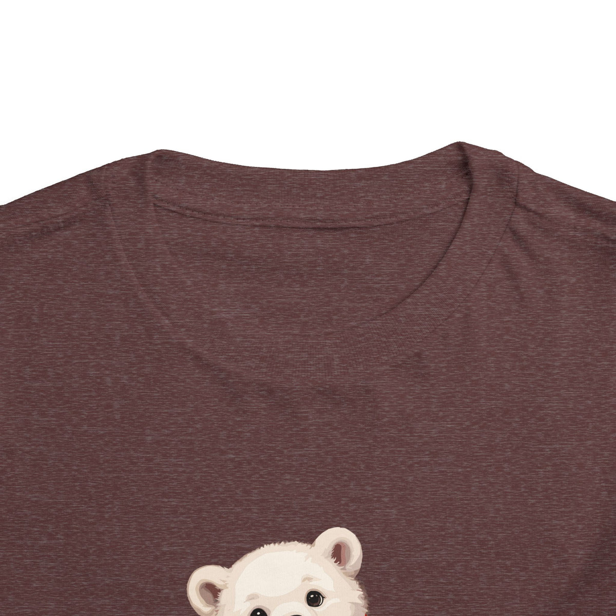 Ho Ho Ho Teddy Bear Christmas Toddler Short Sleeve Tee