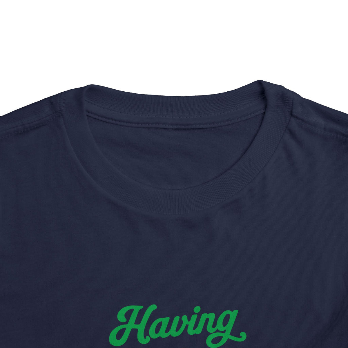 Having a Meltdown Snowman Christmas Toddler Short Sleeve Tee