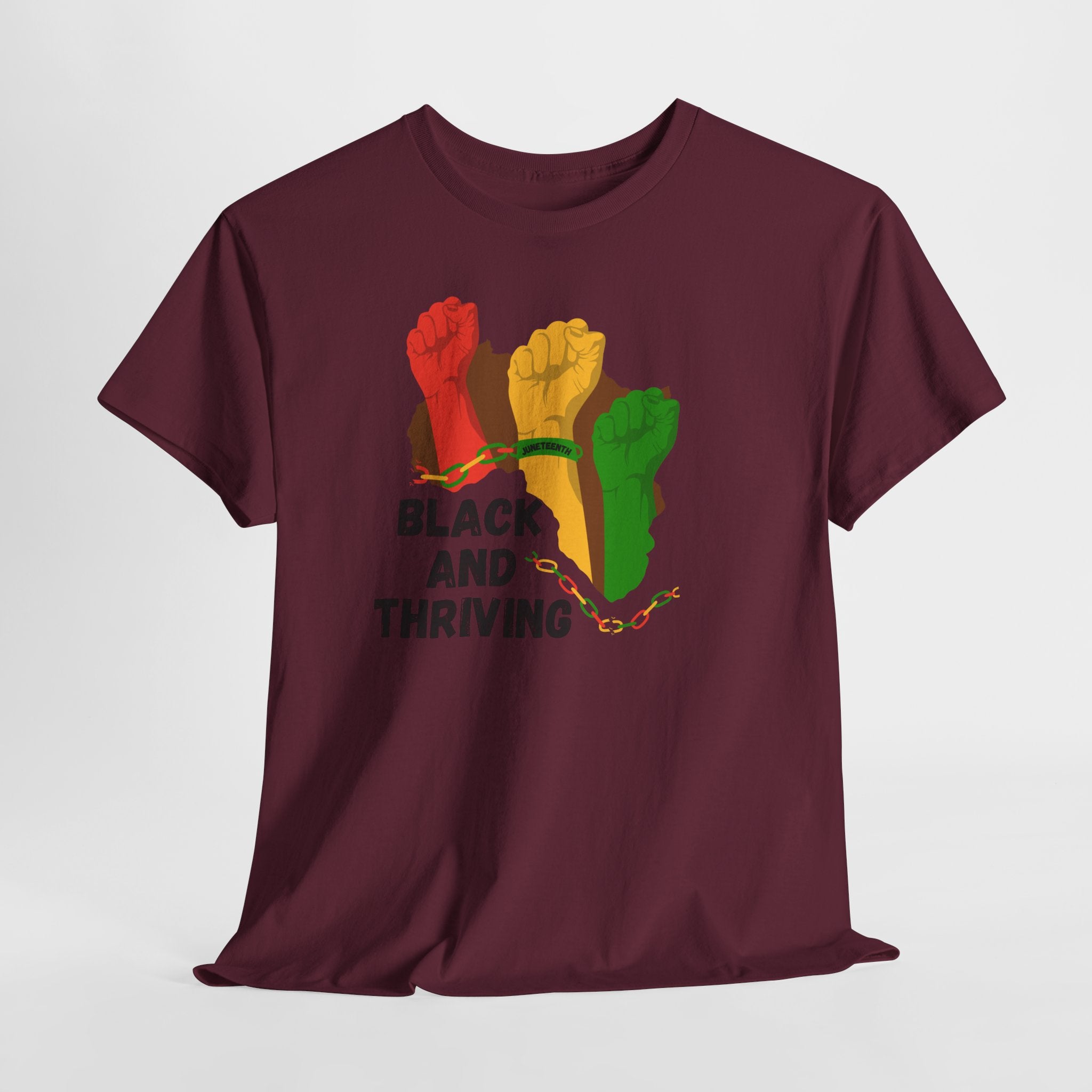 Juneteenth 'Black and Thriving, No Apologies' Tee