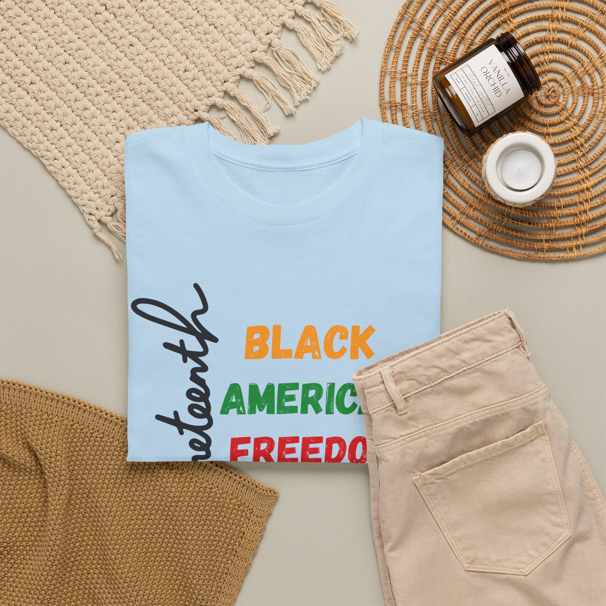 Juneteenth Black American Freedom 1865 T-Shirt
