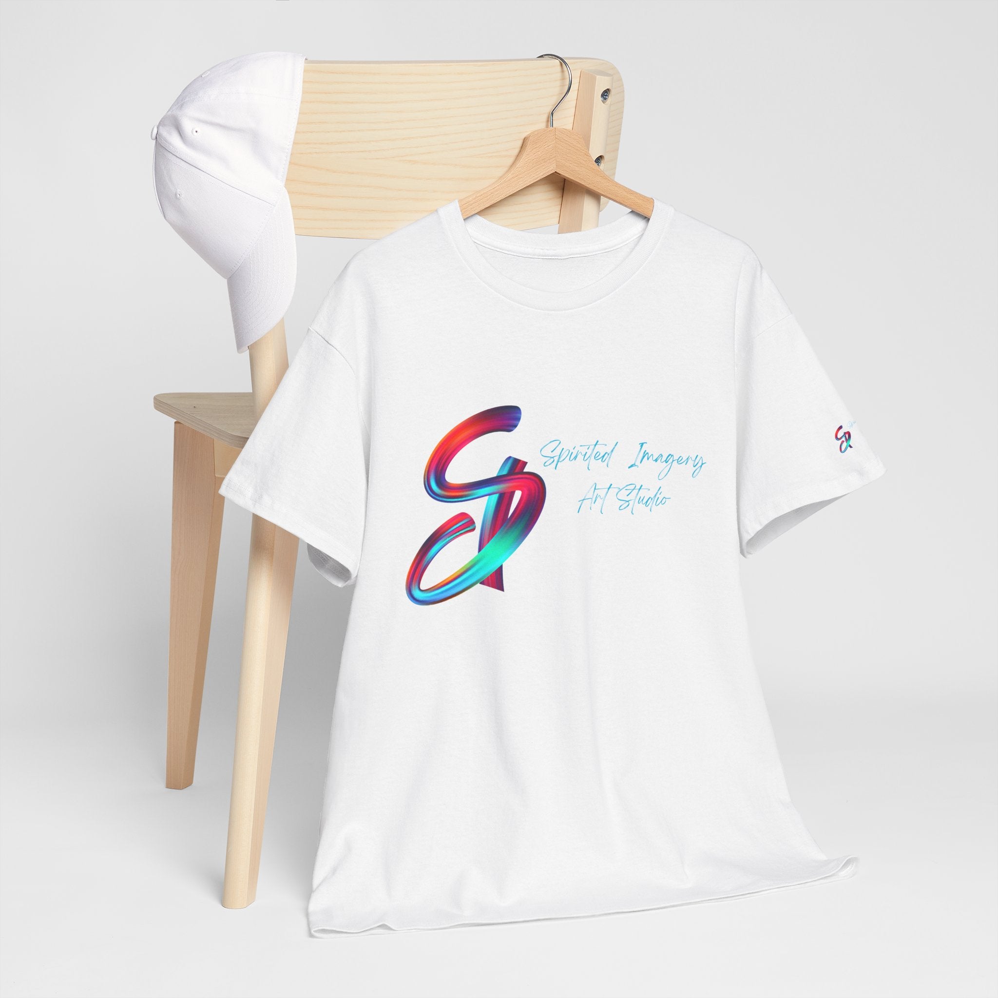 Spirited Imagery Logo Tee — Branded Graphic Cotton T-Shirt