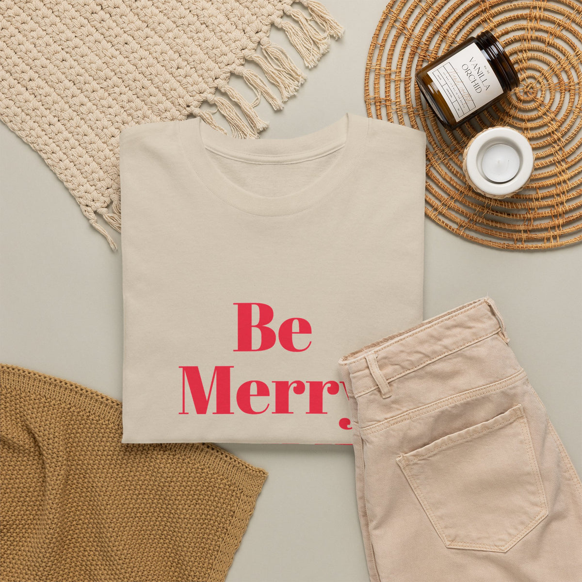 Be Merry DAMMIT! Funny Christmas T-Shirt