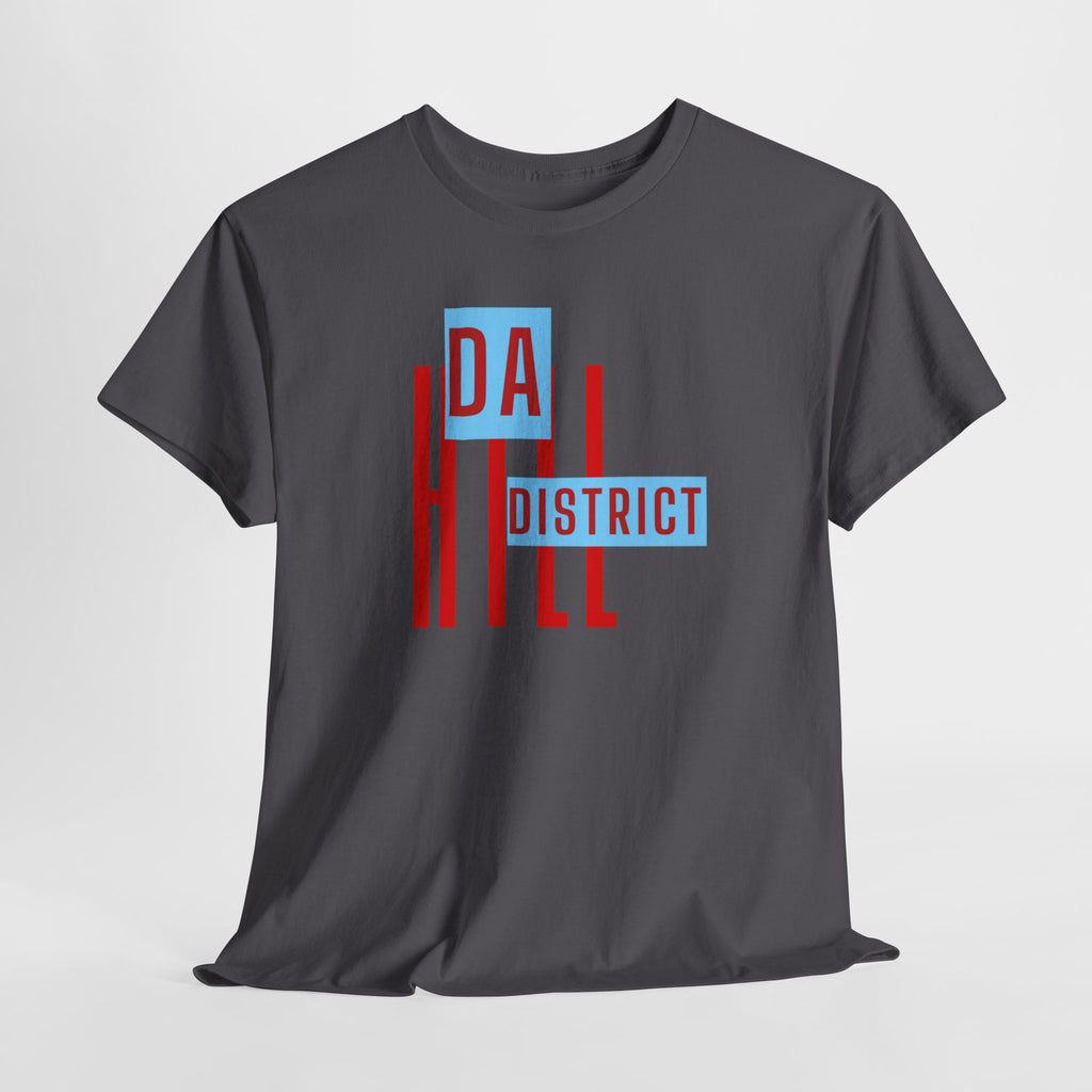 Hill District Retro Logo T‑Shirt — "Da Hill District" Pittsburgh Pride Tee