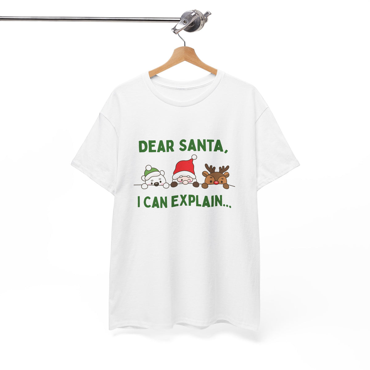 Dear Santa I Can Explain Christmas T-Shirt