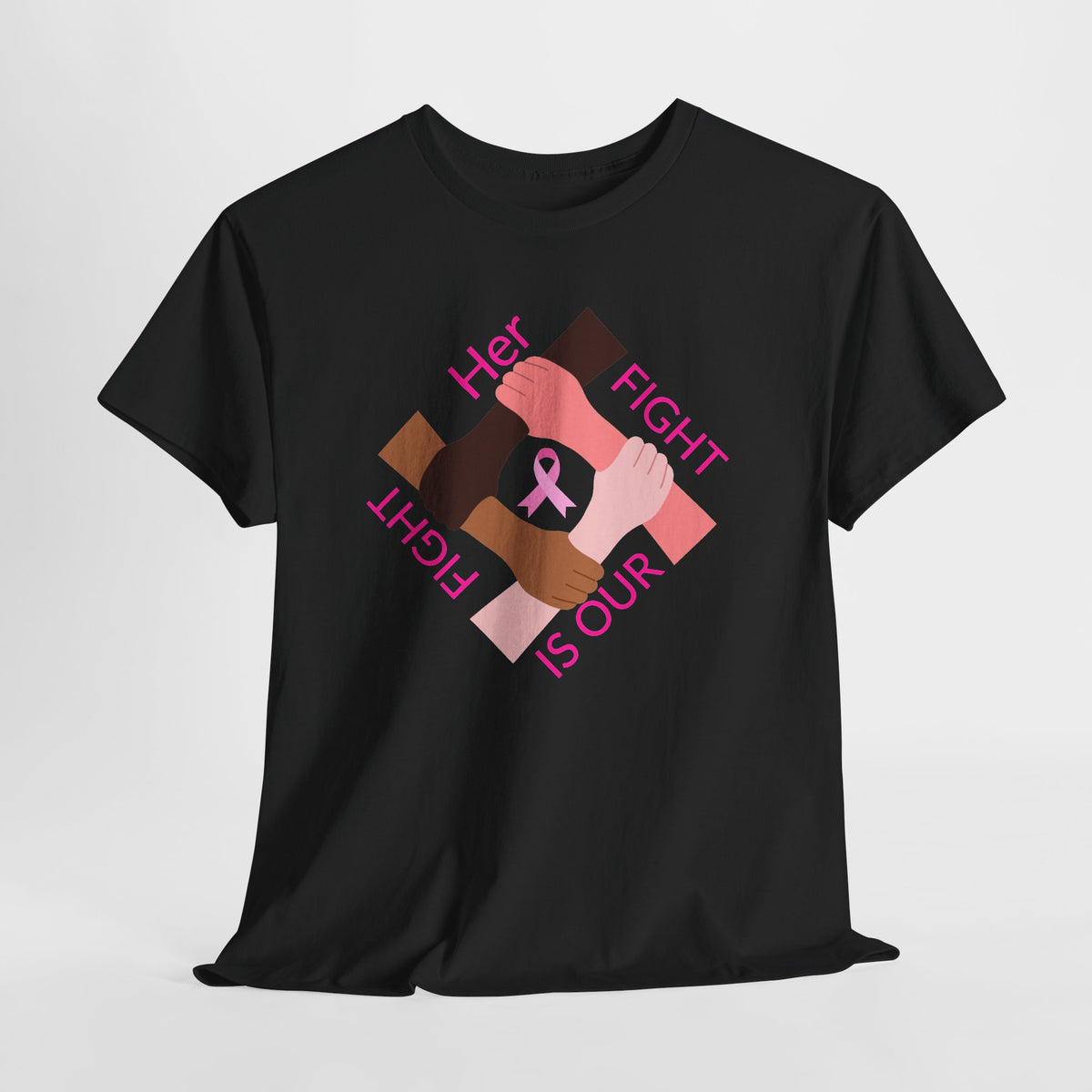 Sisters in the Fight Breast Cancer Awareness T-Shirt