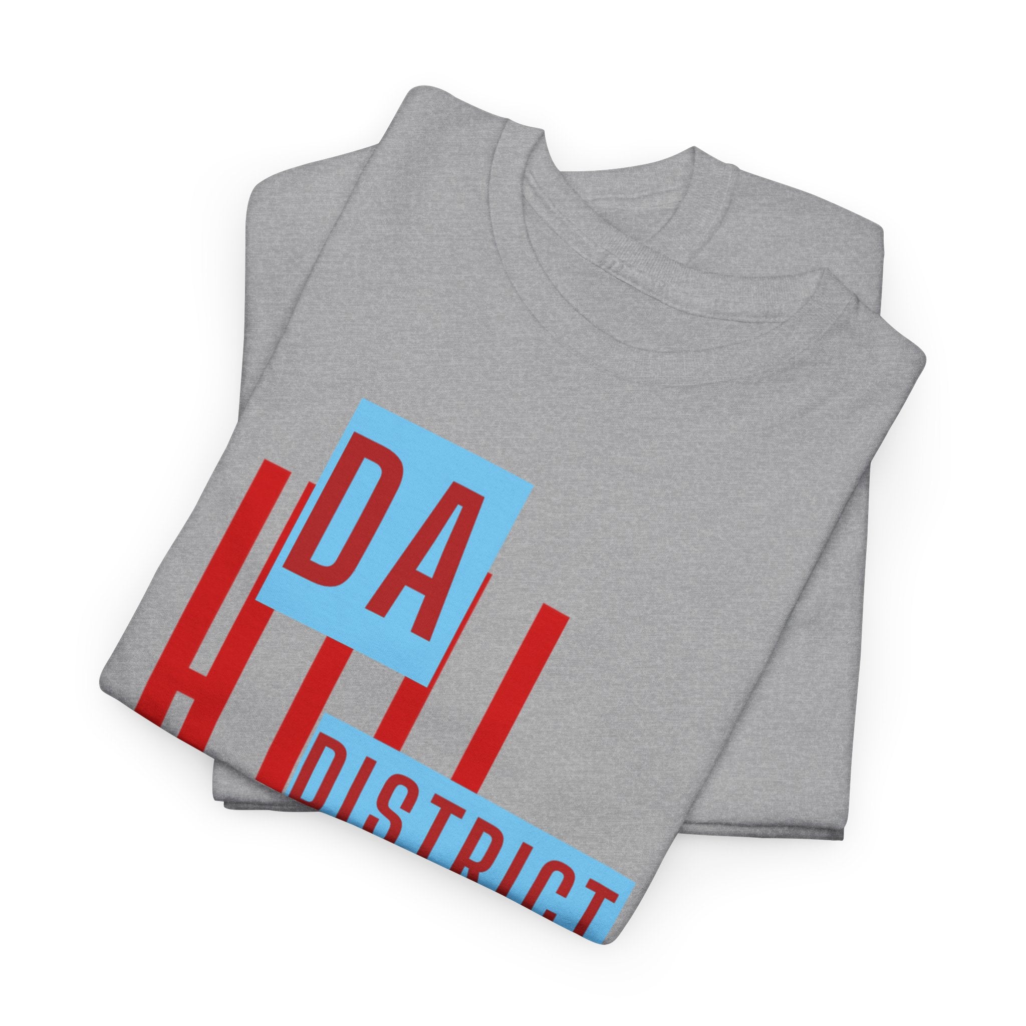 Hill District Retro Logo T‑Shirt — "Da Hill District" Pittsburgh Pride Tee