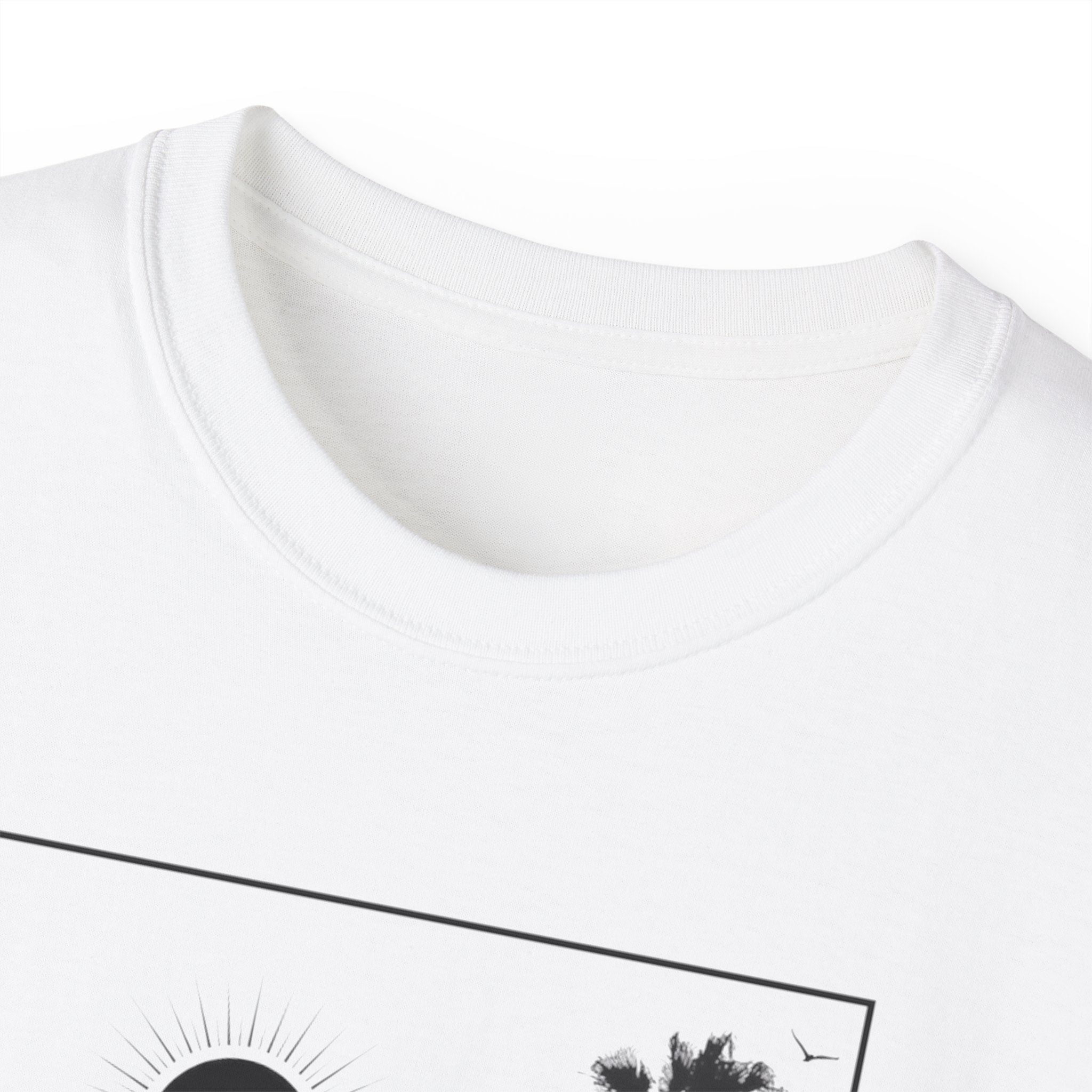 Vacation Loading T‑Shirt — Retro Palm & Sunset Graphic Tee